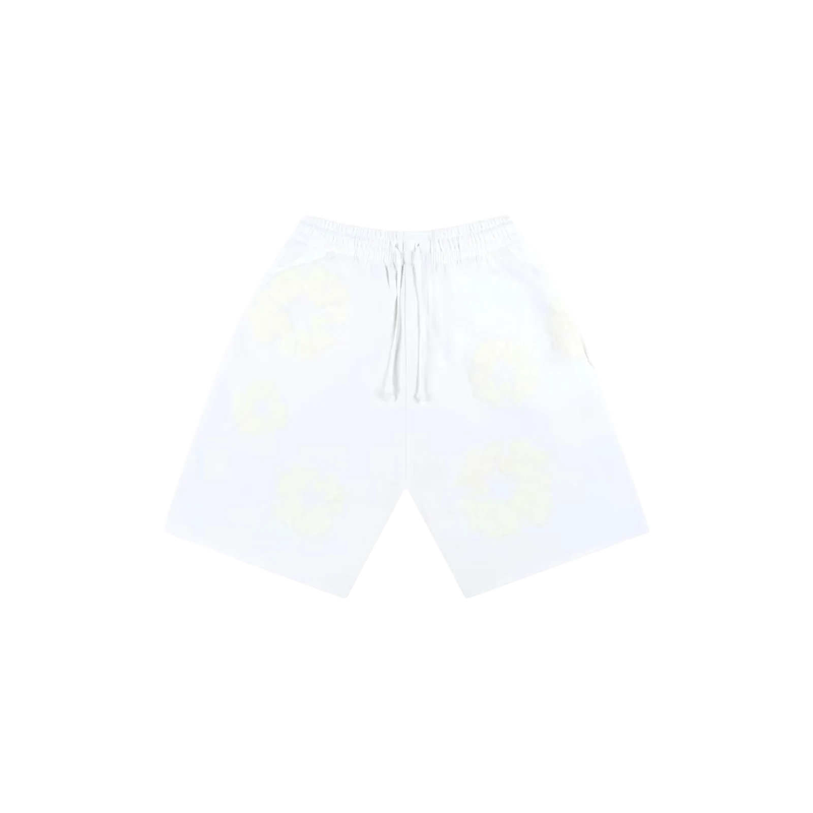 MONO COTTON WREATH SHORTS « WHITE »