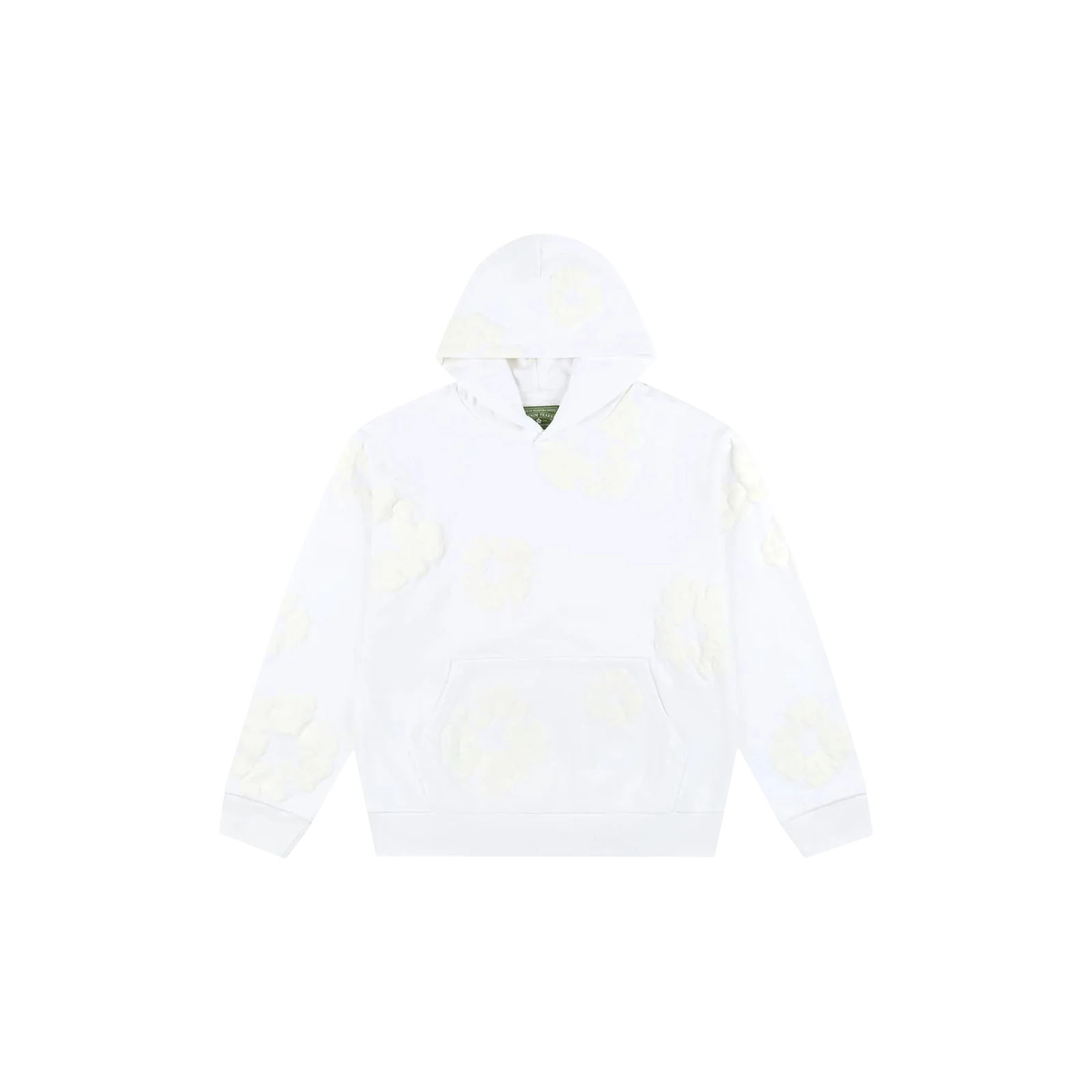 MONO COTTON WREATH SWEATSHIRT « WHITE »