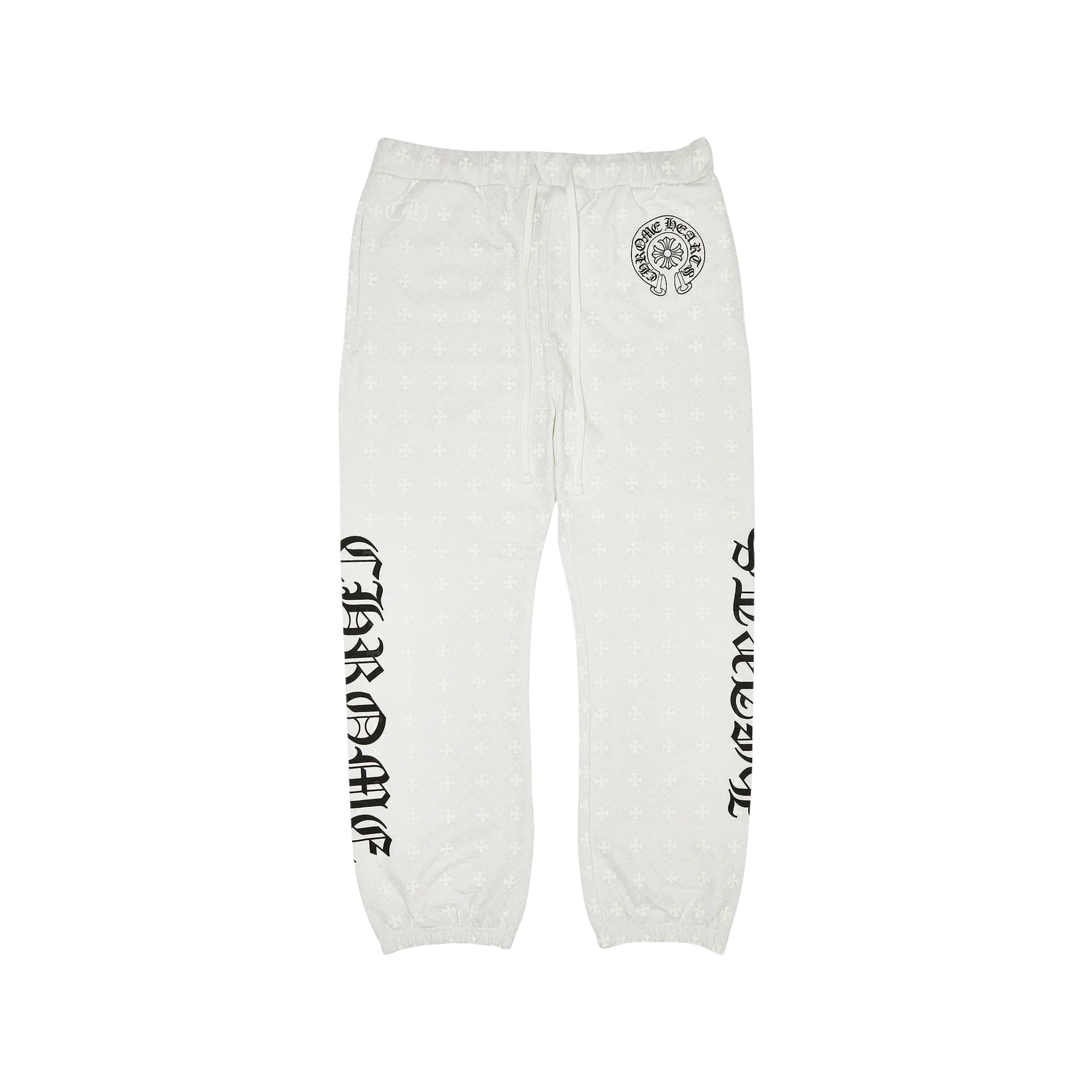 MONOGRAM SWEATPANTS « WHITE »