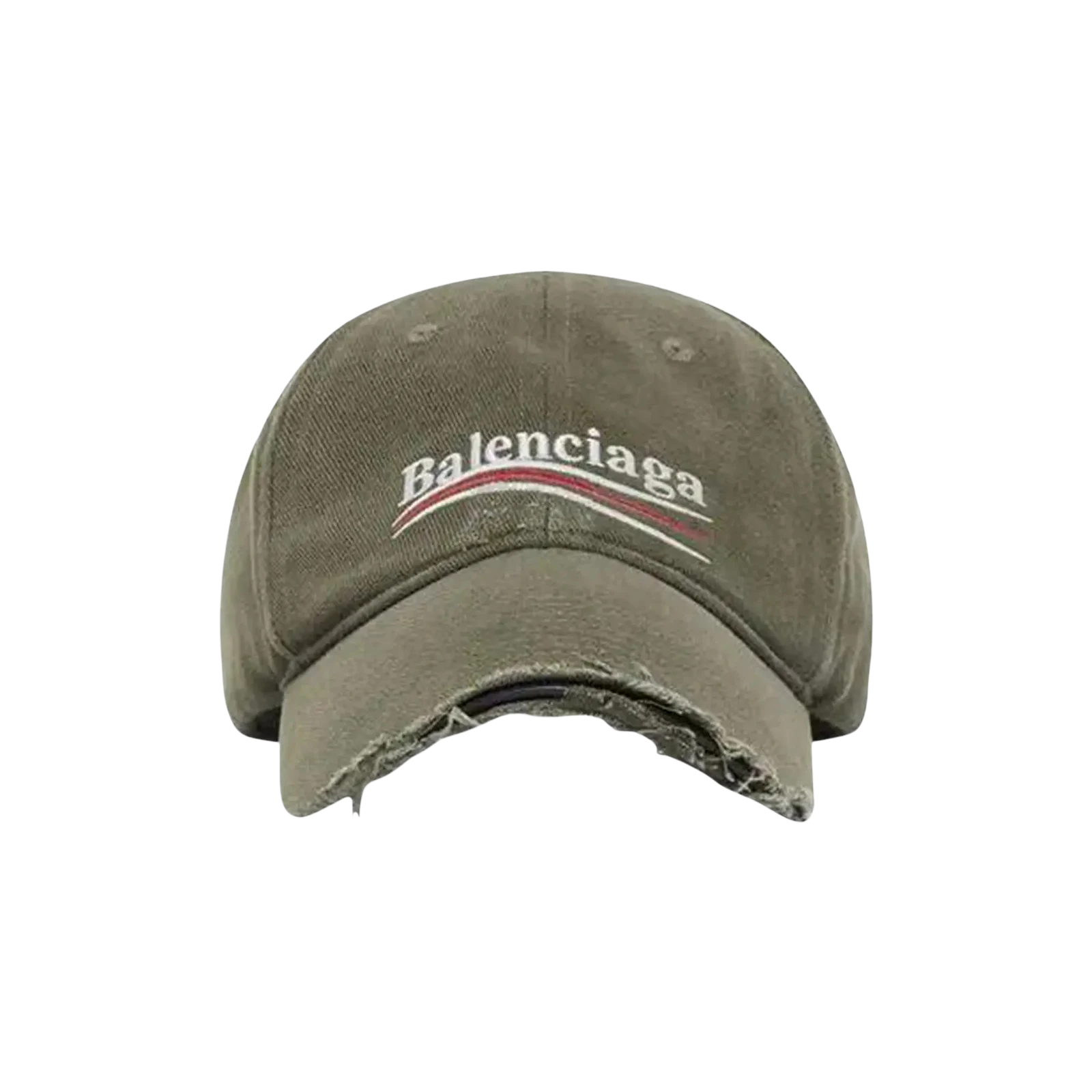 POLITICAL CAMPAIGN DISTRESSED CAP « KHAKI/MULTICOLOR »