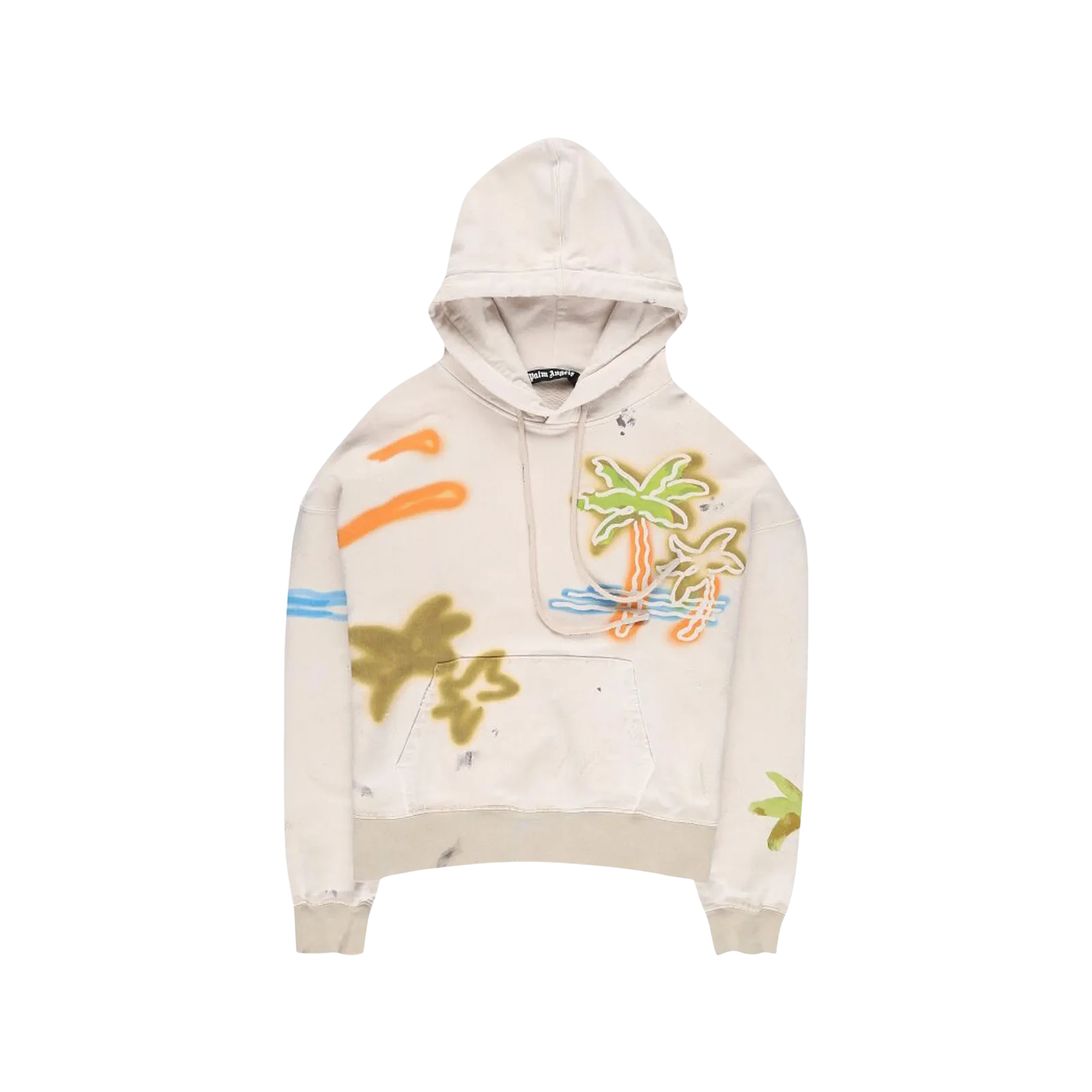 PALM NEON HOODIE « OFF WHITE/MULTICOLOR »