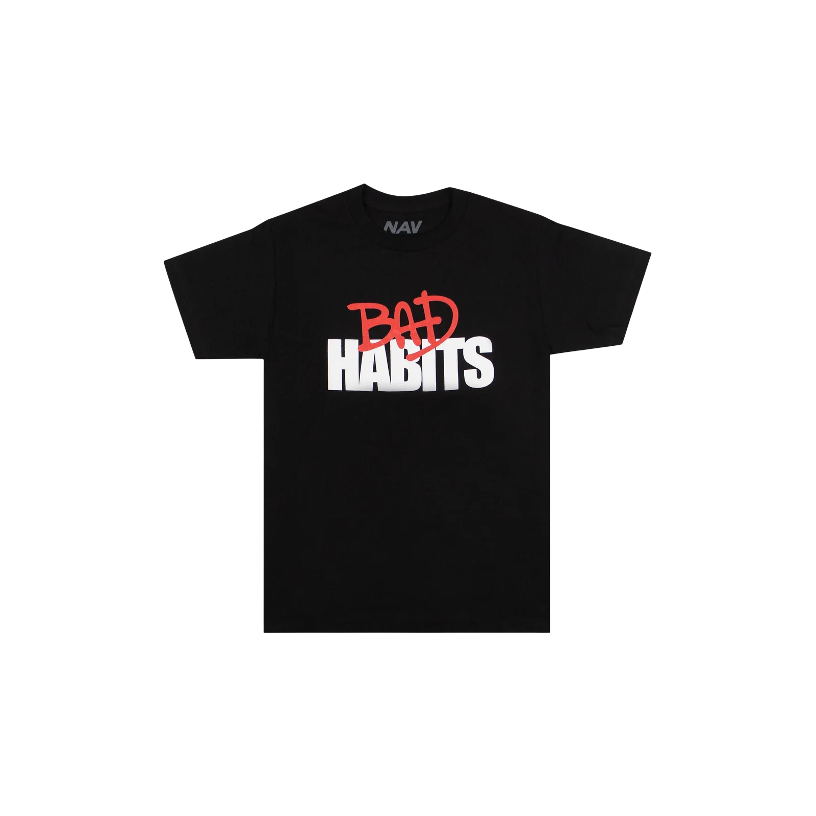 NAV BAD HABITS DRIP SHORT-SLEEVE T-SHIRT « BLACK »
