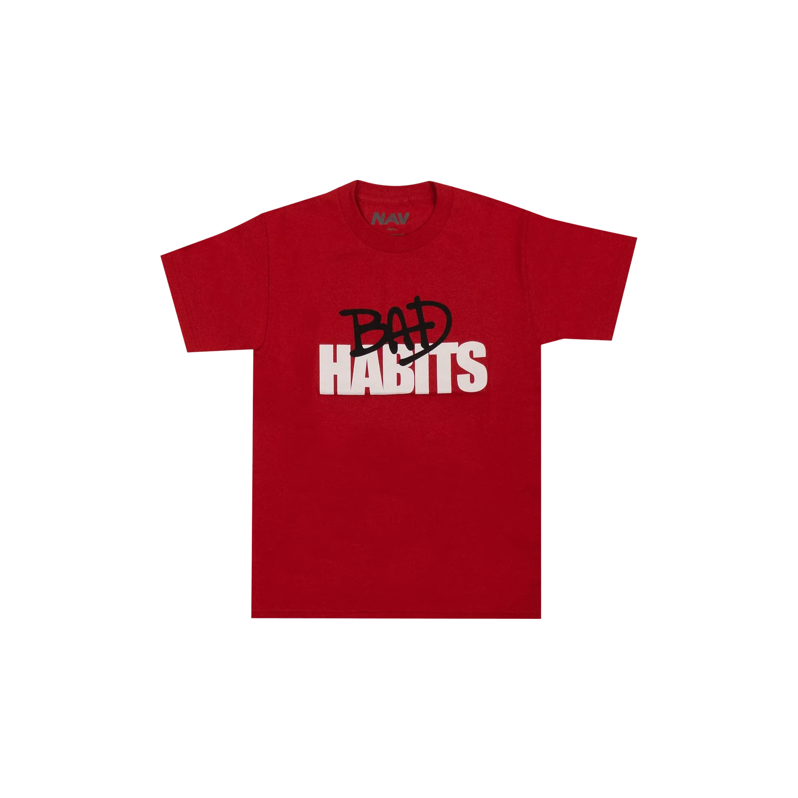 NAV BAD HABITS DRIP SHORT-SLEEVE T-SHIRT « RED »