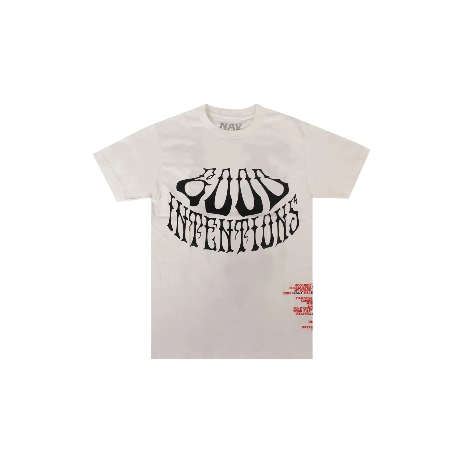 NAV DEAD SHORT-SLEEVE T-SHIRT « WHITE »