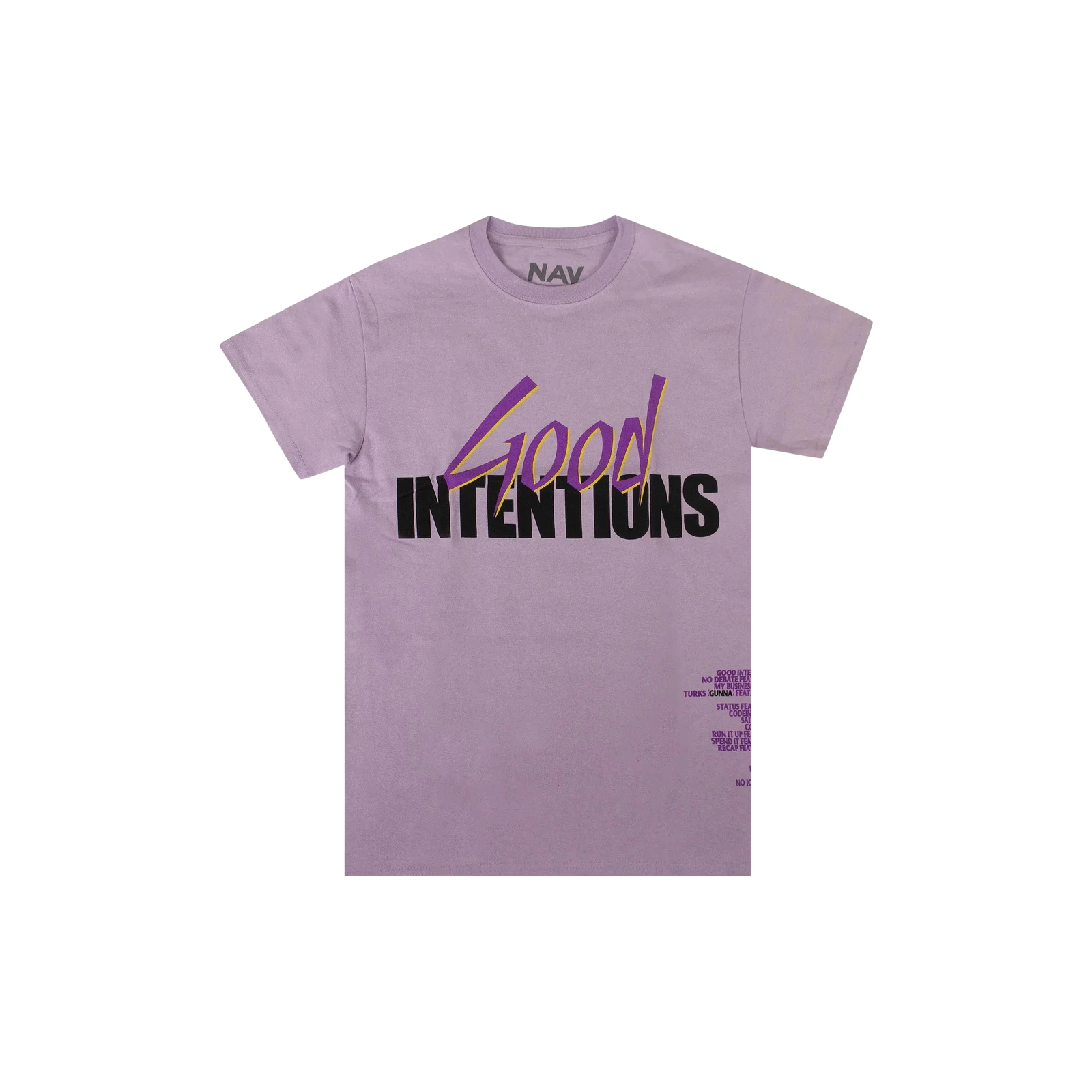 NAV DOVES SHORT-SLEEVE T-SHIRT « PURPLE »