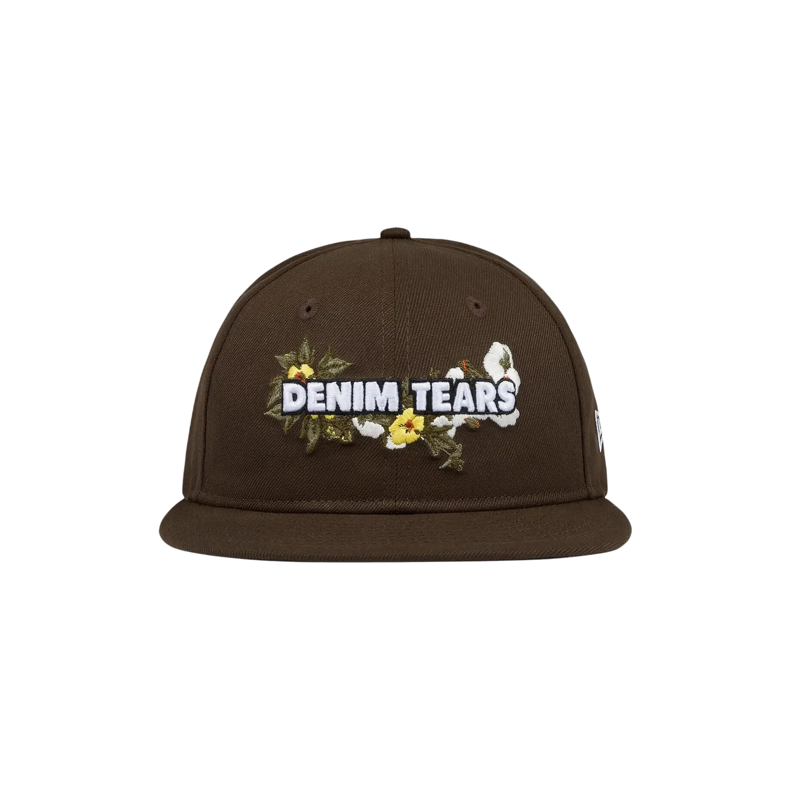 NEW ERA FLORAL LOGO CAP « BROWN »