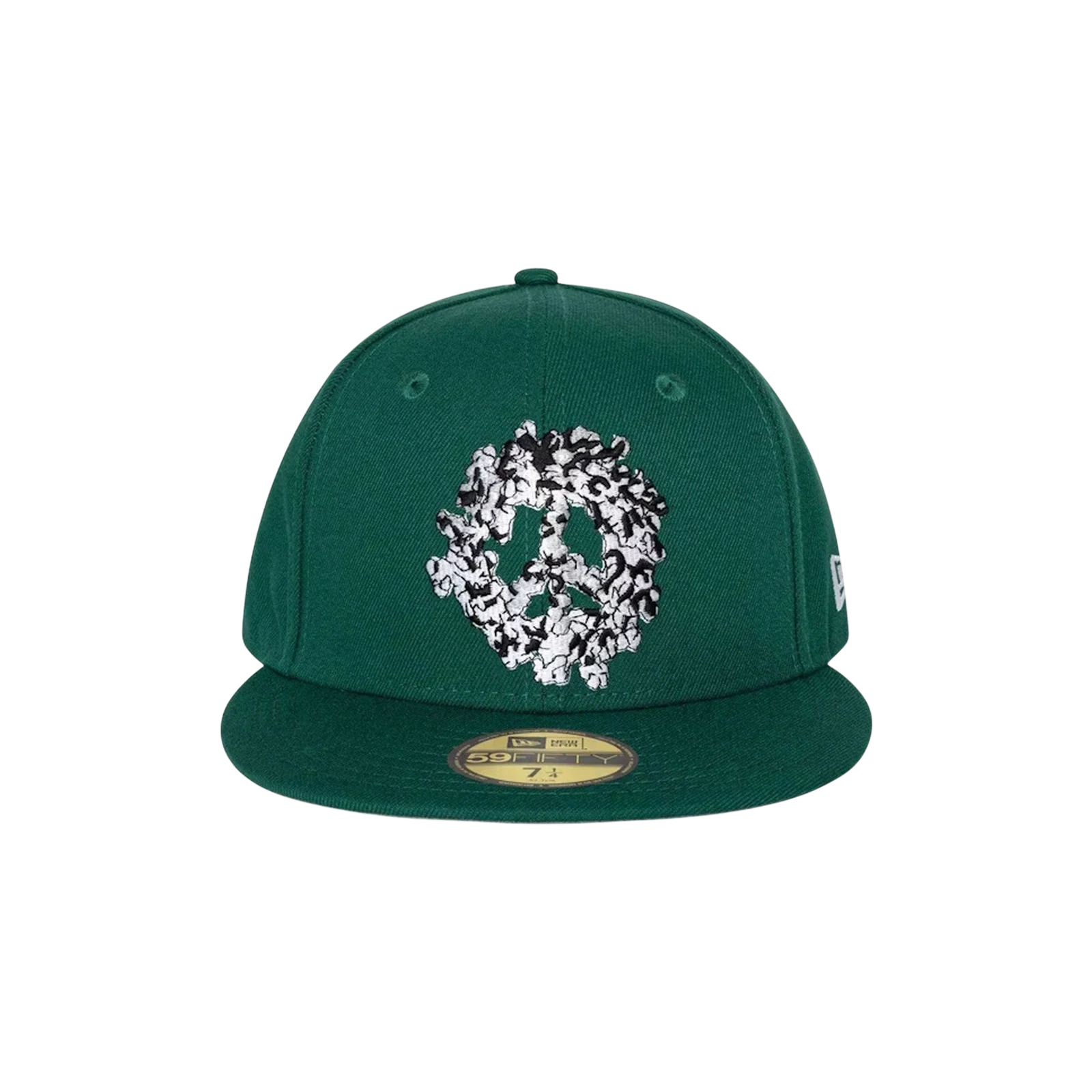 NEW ERA X PEACE 59FIFTY FITTED HAT « GREEN »
