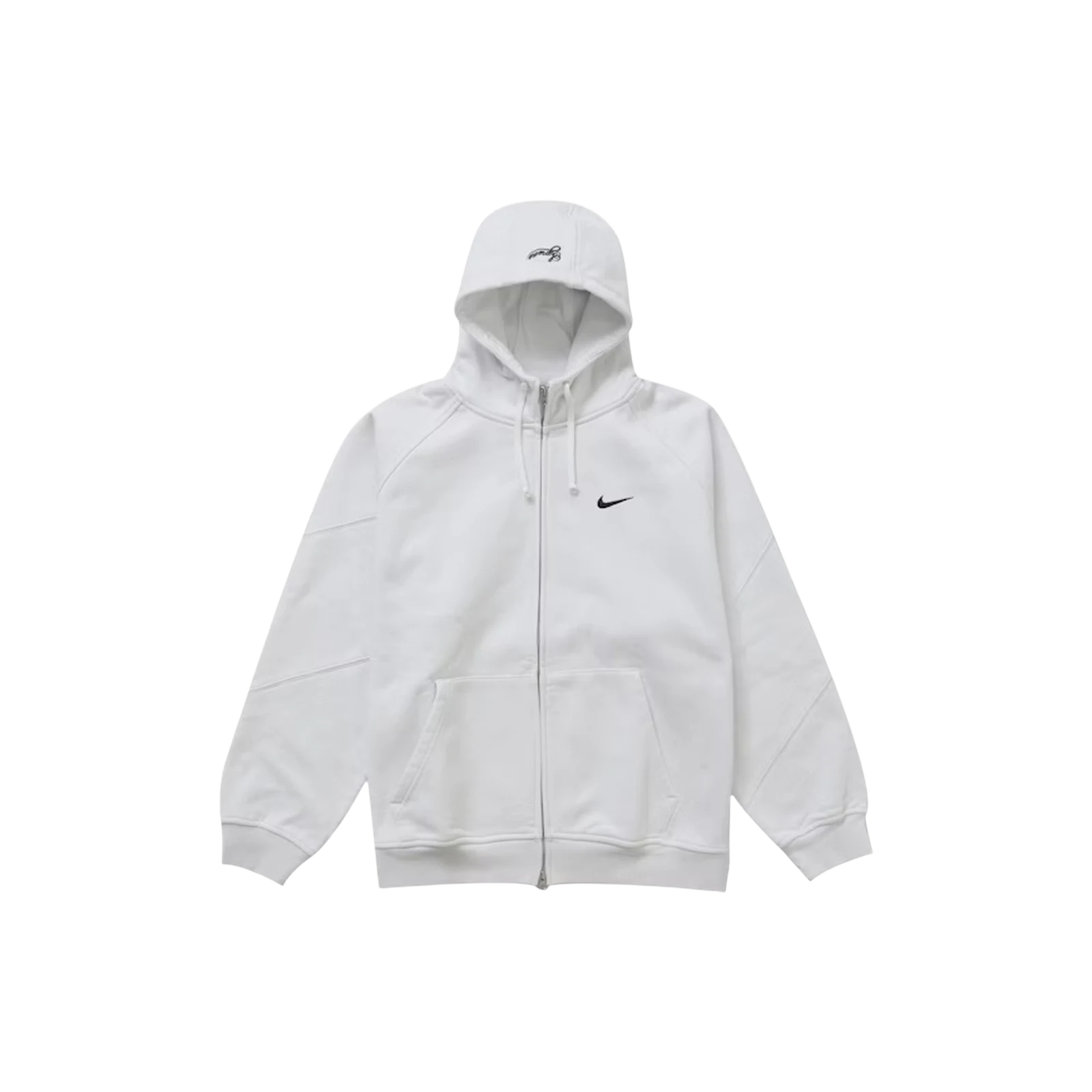 NIKE X ZIP UP HOODED « WHITE »