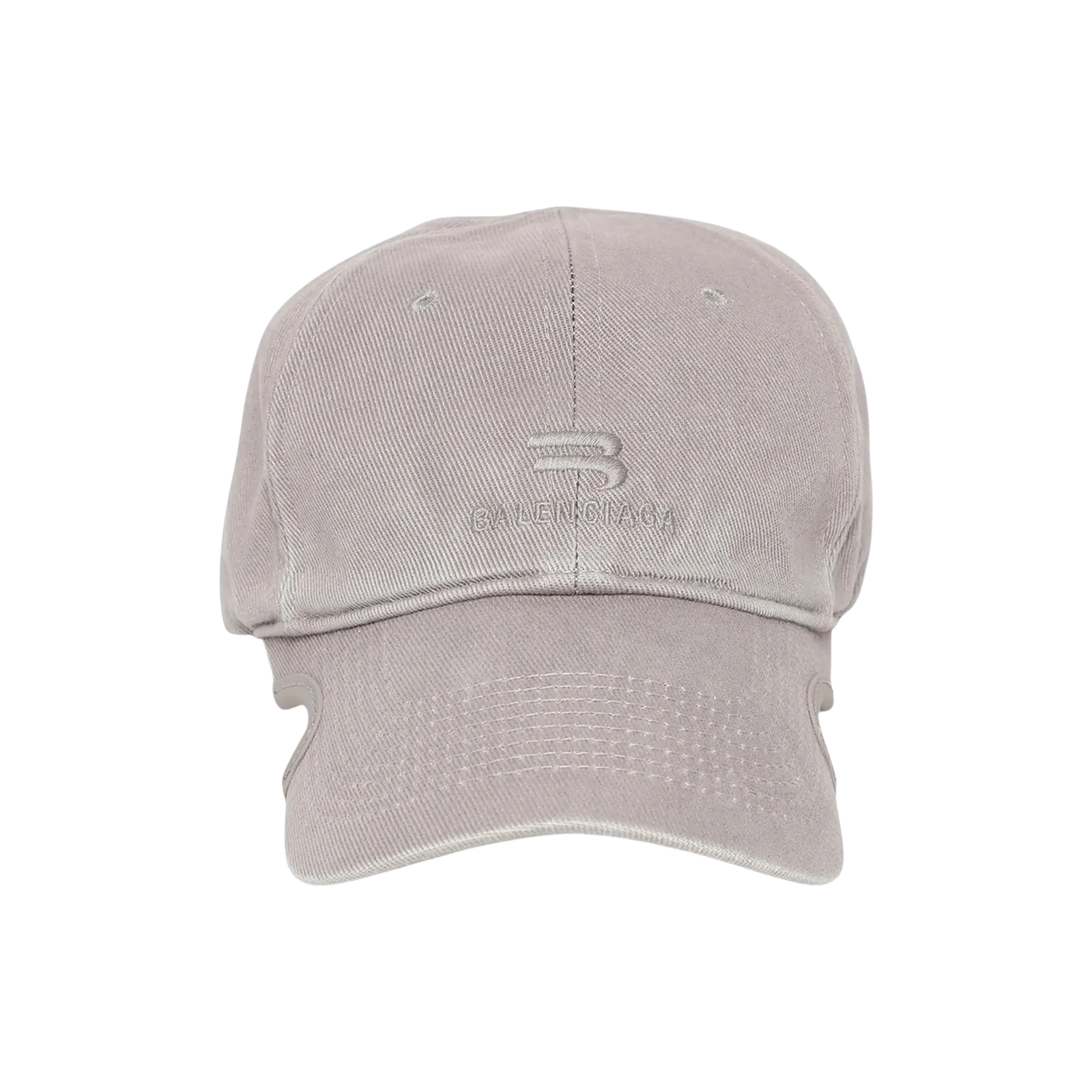NOTCHED VISOR CAP « STEEL GREY »