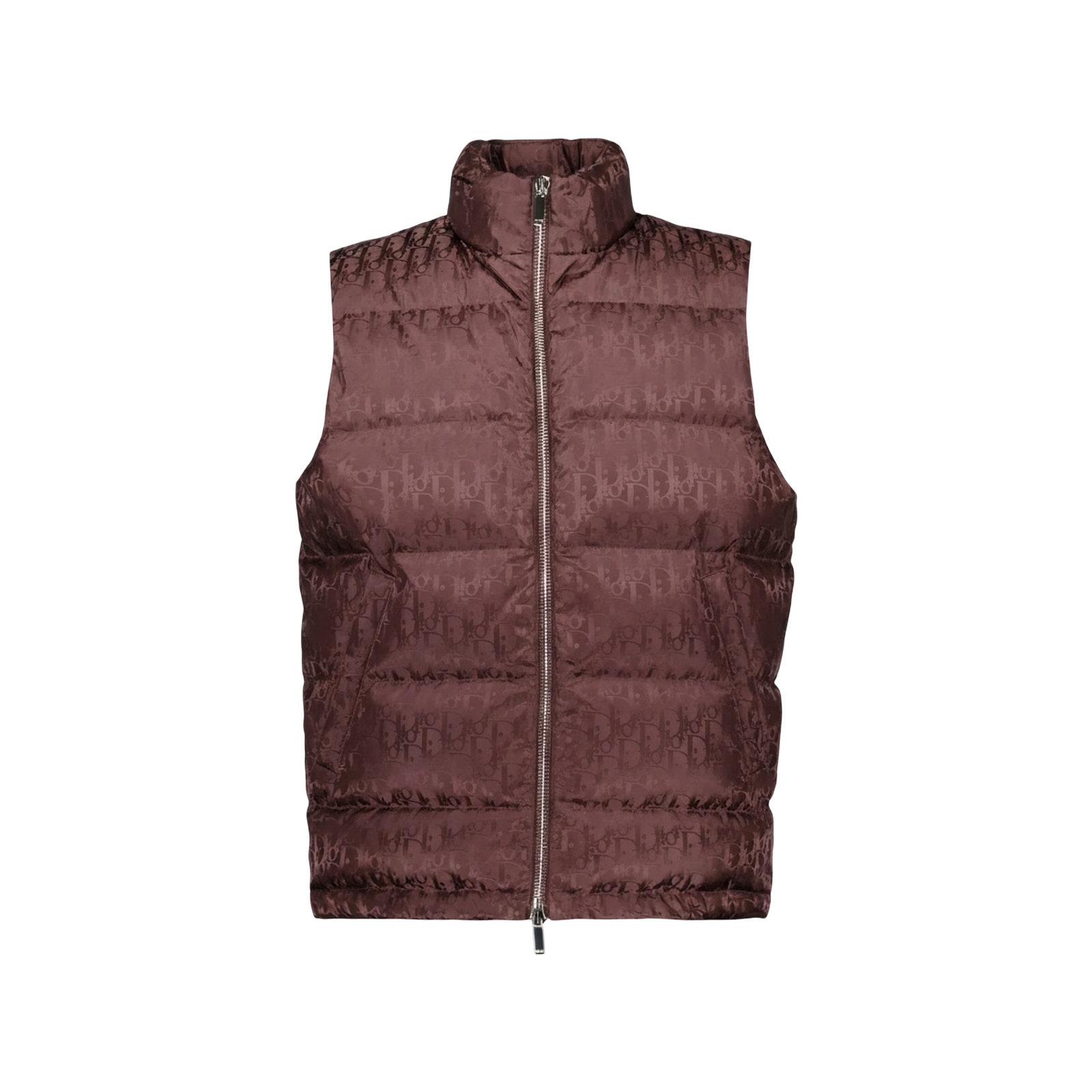 OBLIQUE DOUDOUNE SANS MANCHE « MAHOGANY WINE »
