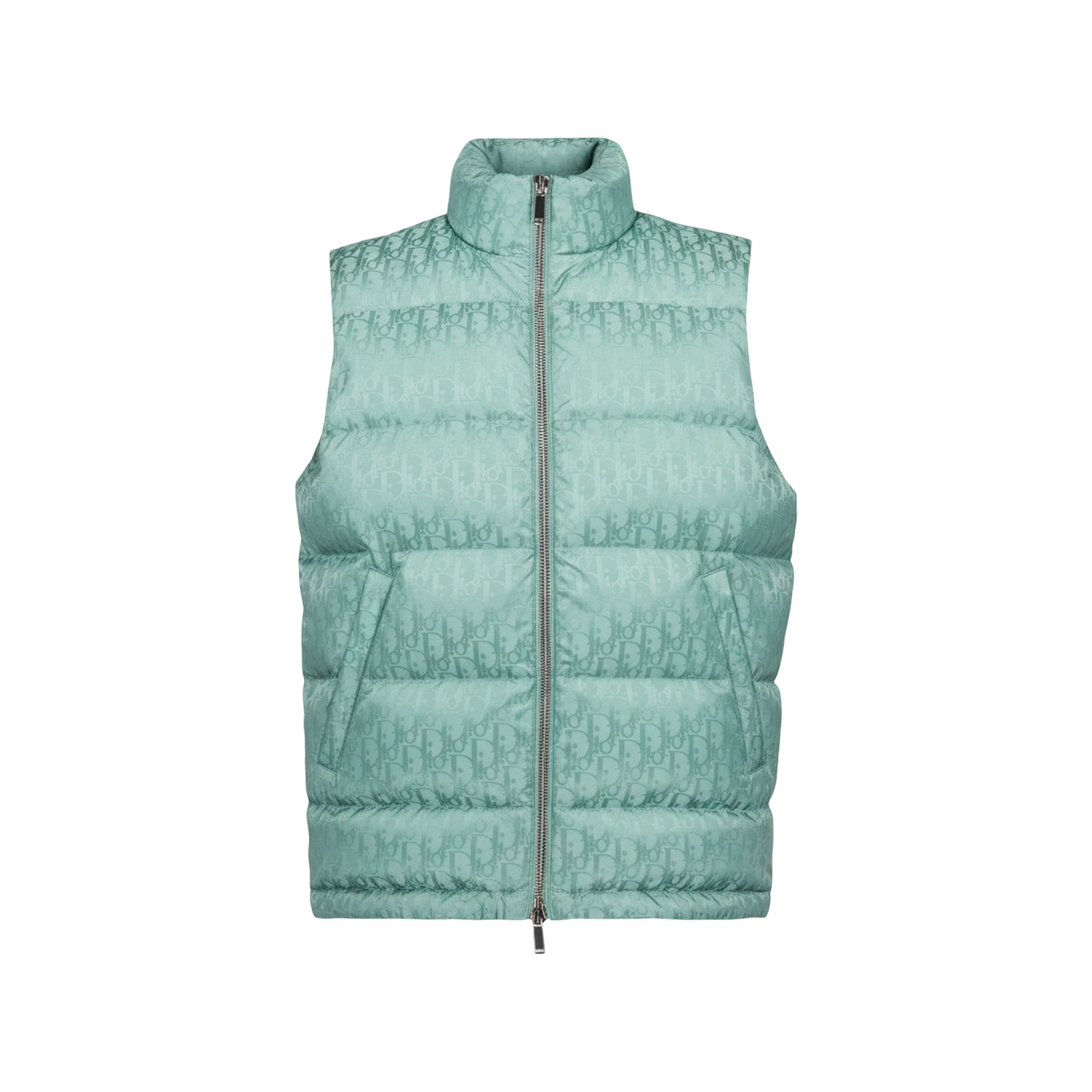 OBLIQUE DOUDOUNE SANS MANCHE « MINT GLACIER »
