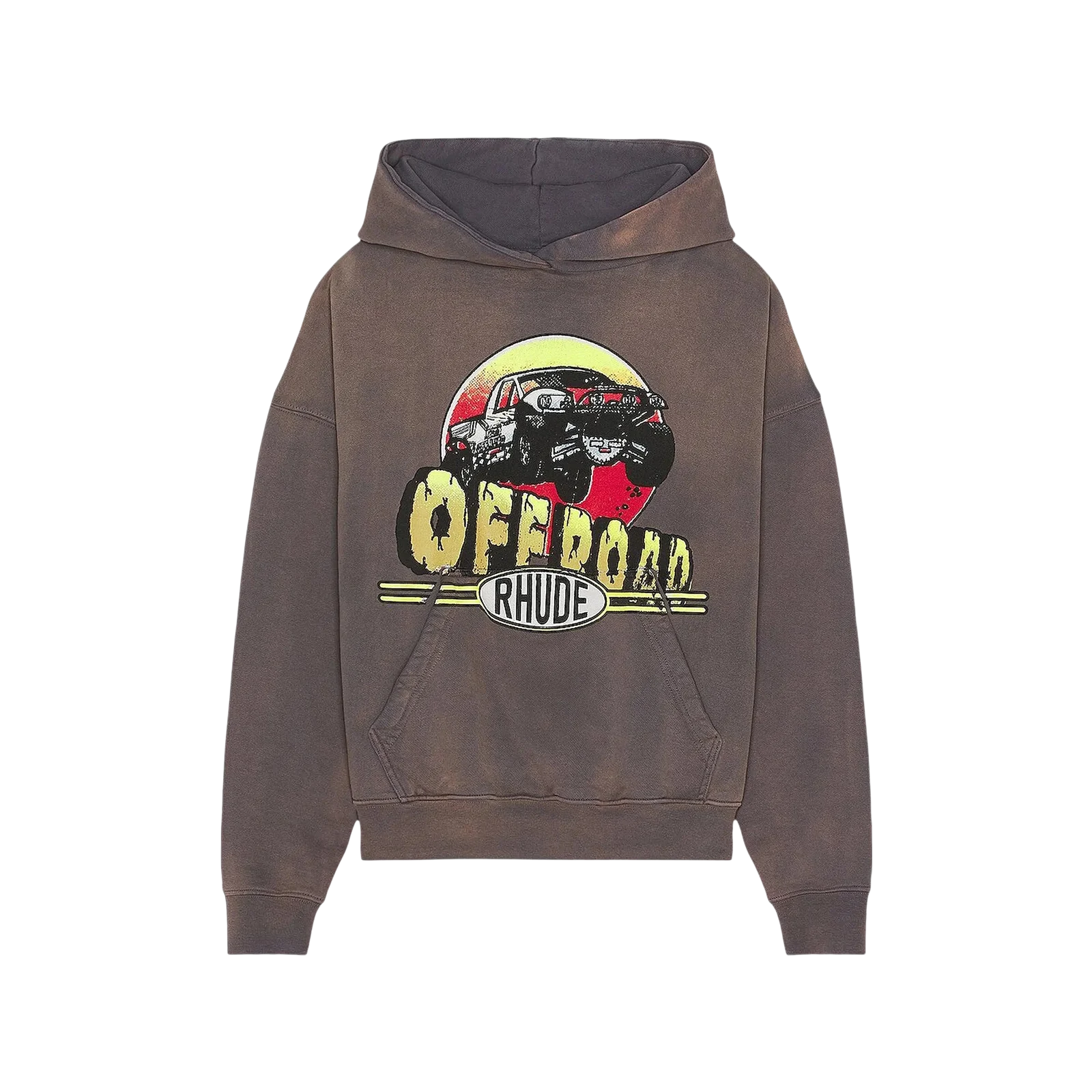 OFF ROAD HOODIE « VINTAGE GREY »