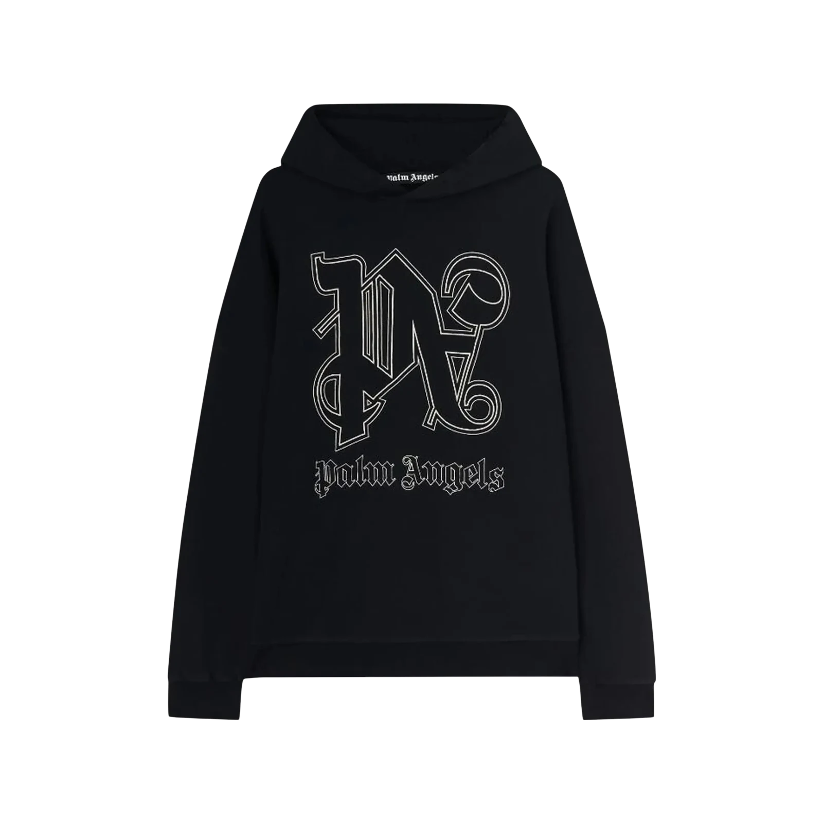 MONOGRAM STATEMENT HOODIE « BLACK/OFF WHITE »