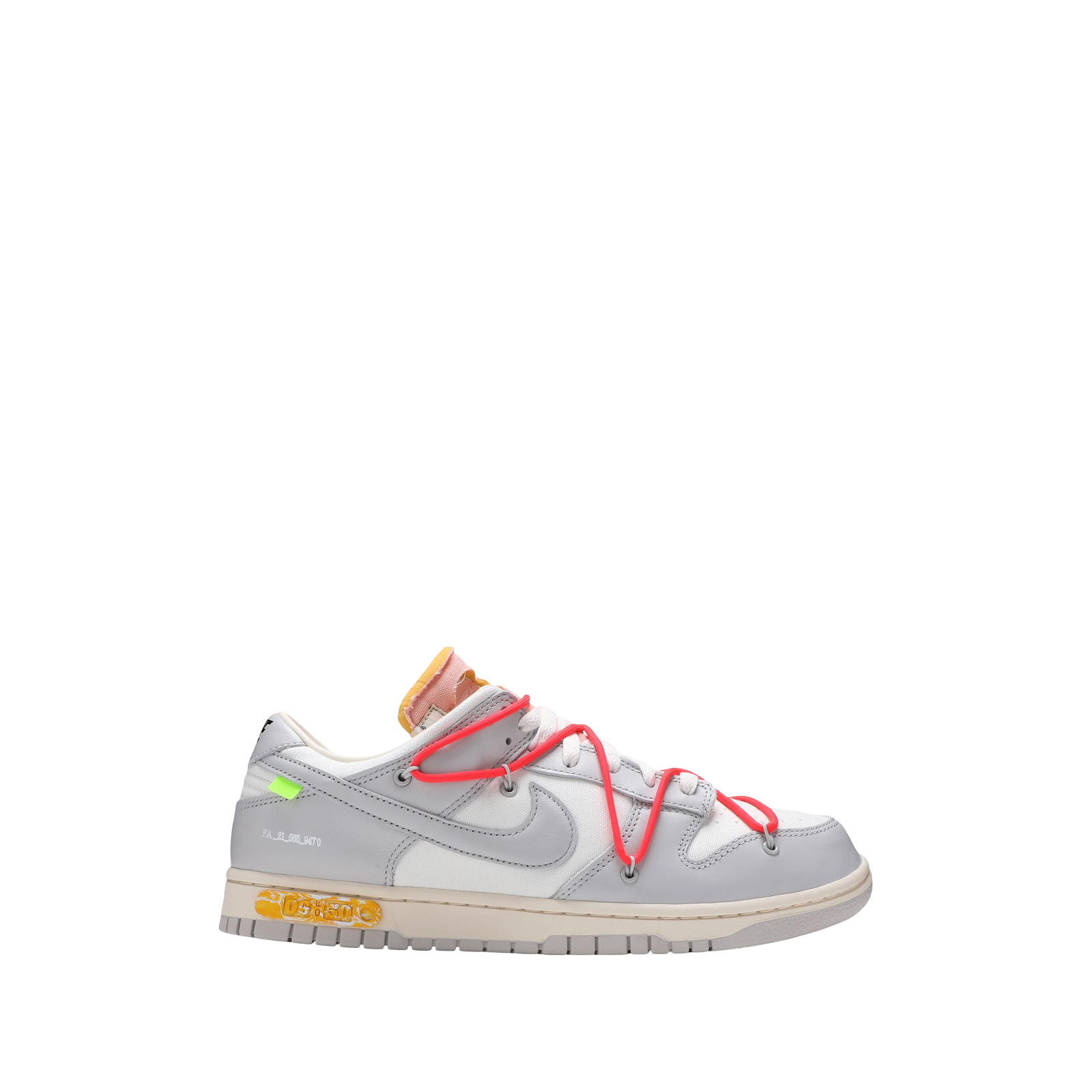 OFF-WHITE X DUNK LOW « LOT 06 OF 50 »