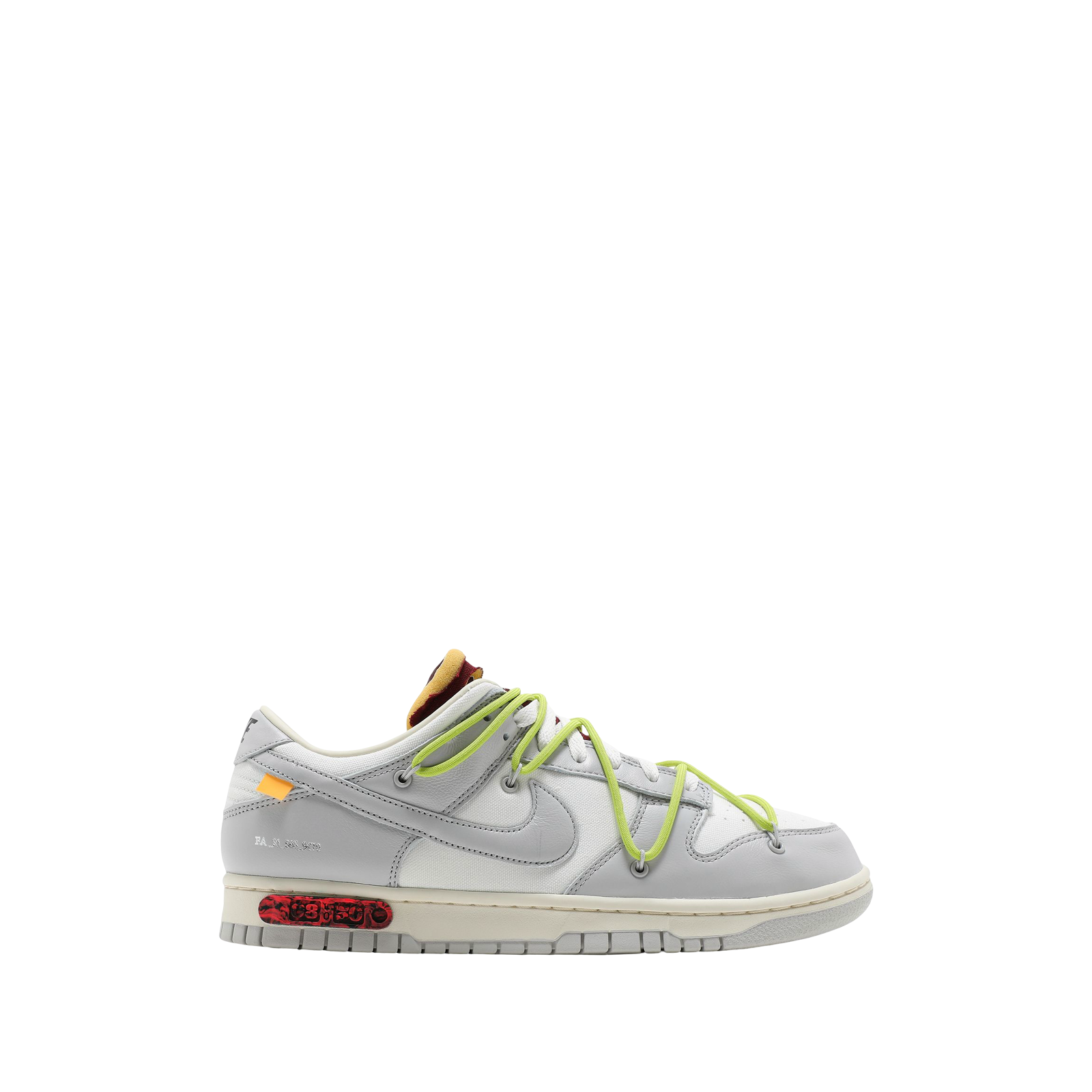 OFF-WHITE X DUNK LOW « LOT 08 OF 50 »