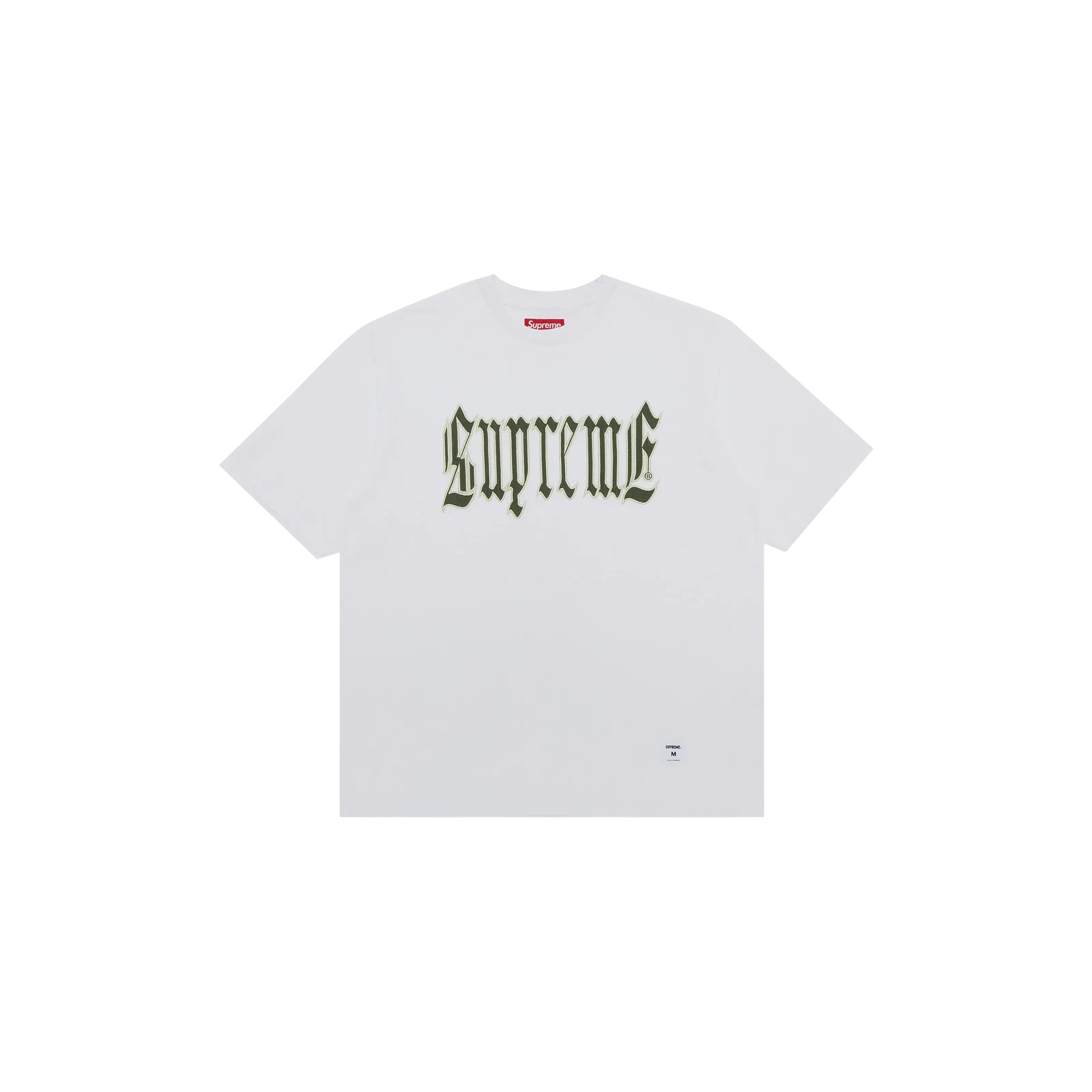 OLD ENGLISH SHORT-SLEEVE TOP « WHITE »