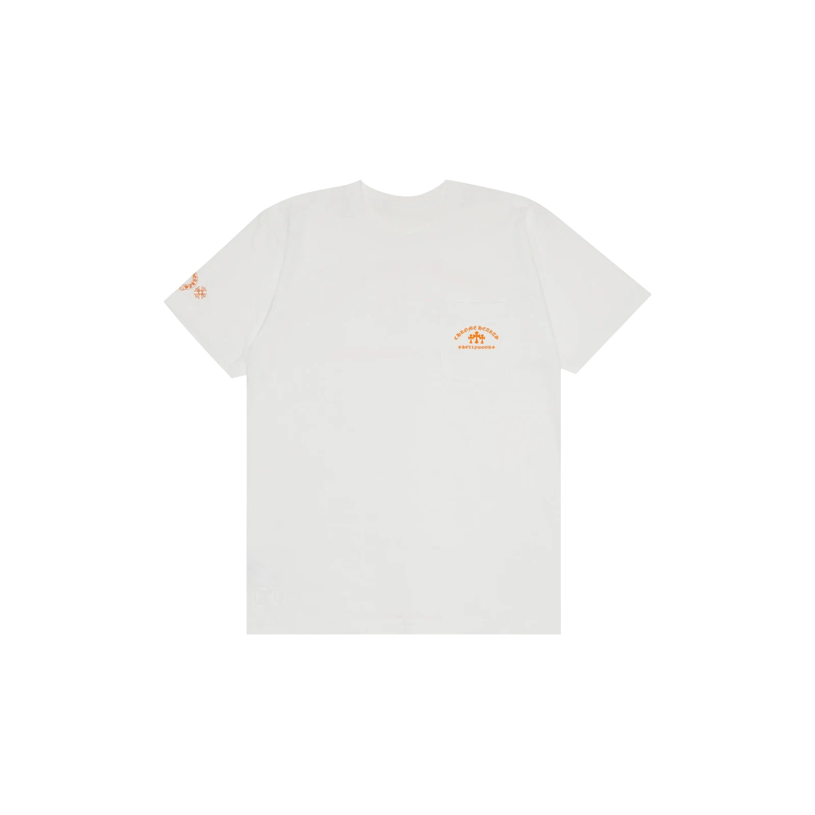 TRIPLE CROSS T-SHIRT « WHITE/ORANGE »