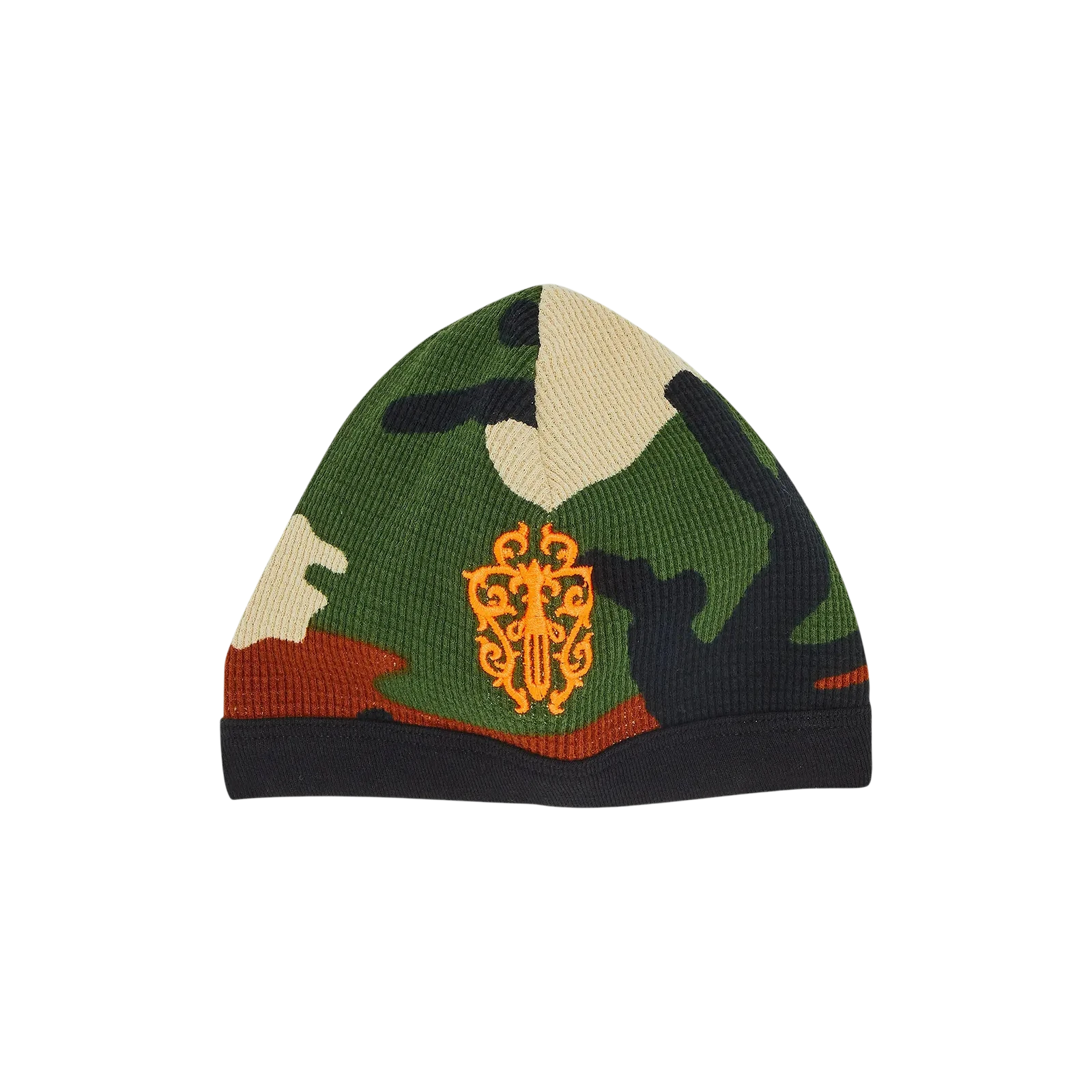 CAMO DAGGER BIKER BEANIE « CAMO/ORANGE »