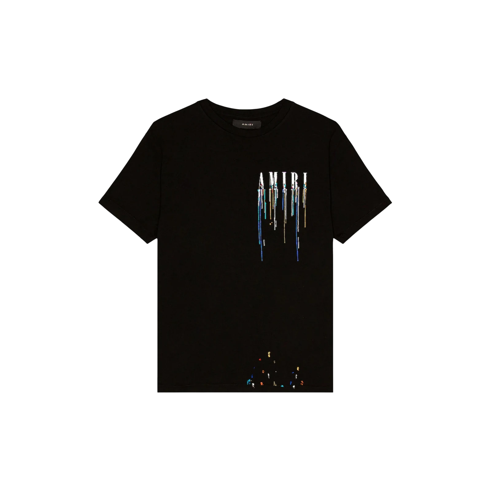 PAINT DRIP CORE LOGO TEE « BLACK »