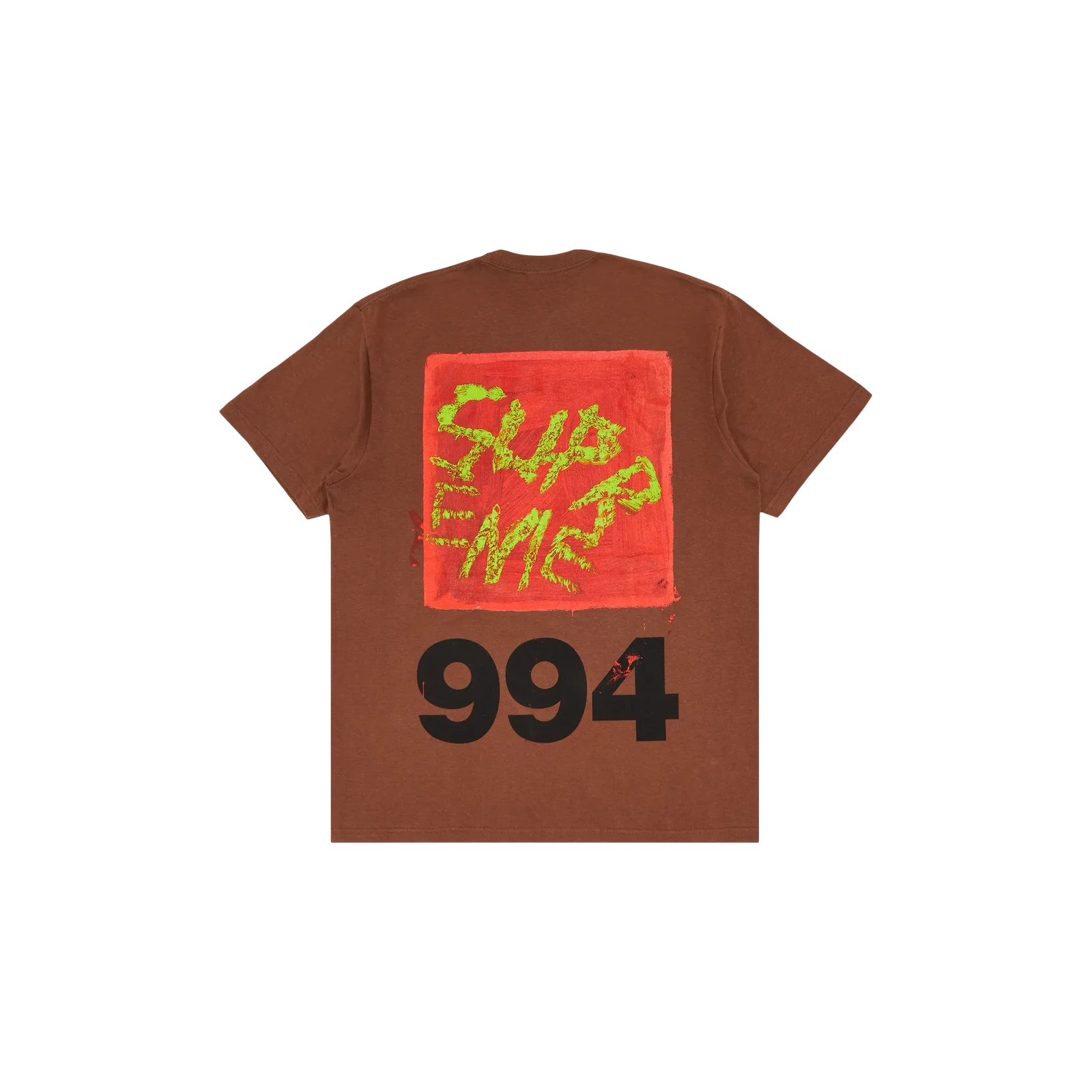 PAINT TEE « BROWN »