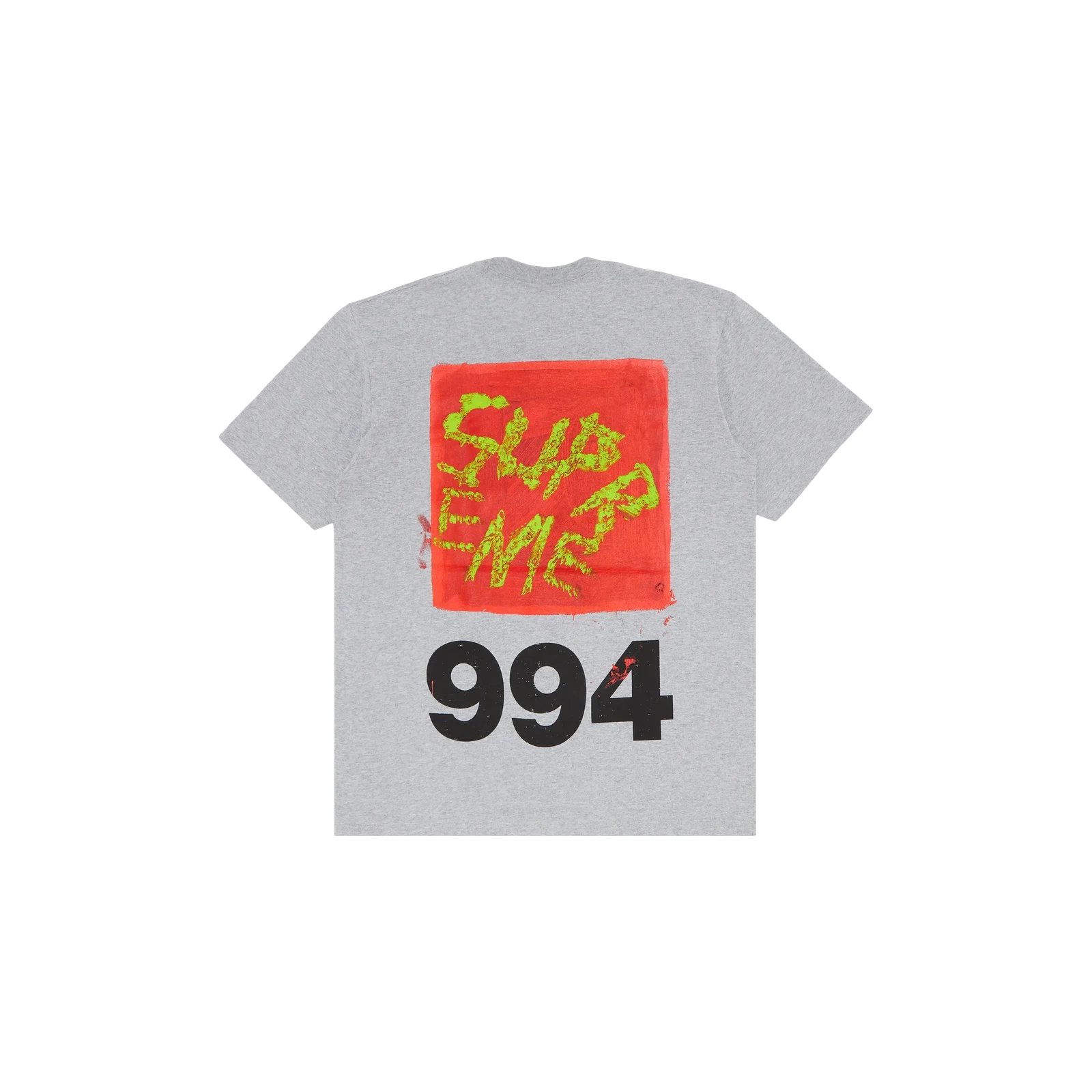 PAINT TEE « HEATHER GREY »