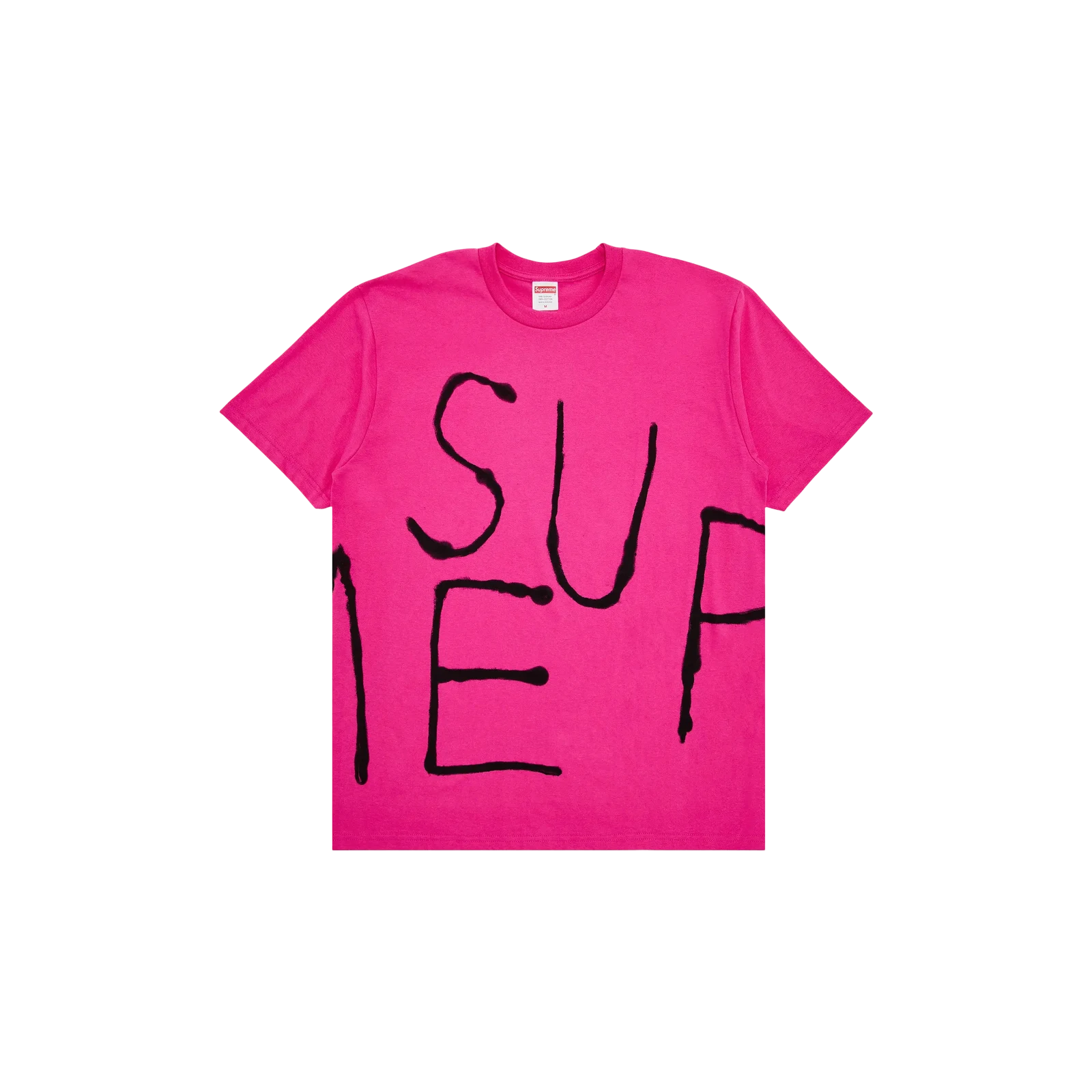 PAINTED TEE « FUCHSIA »