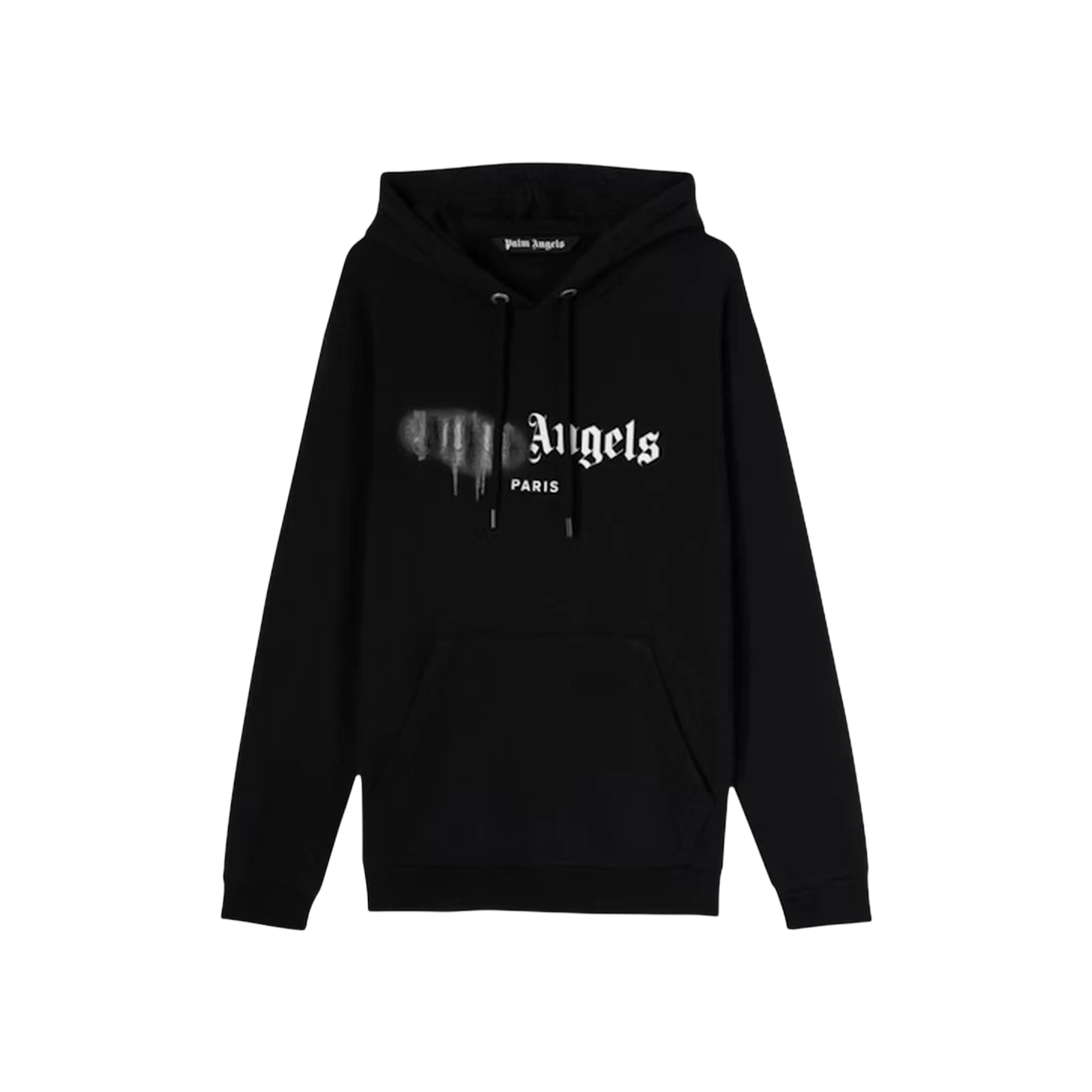 PARIS SPRAYED LOGO HOODIE « BLACK »