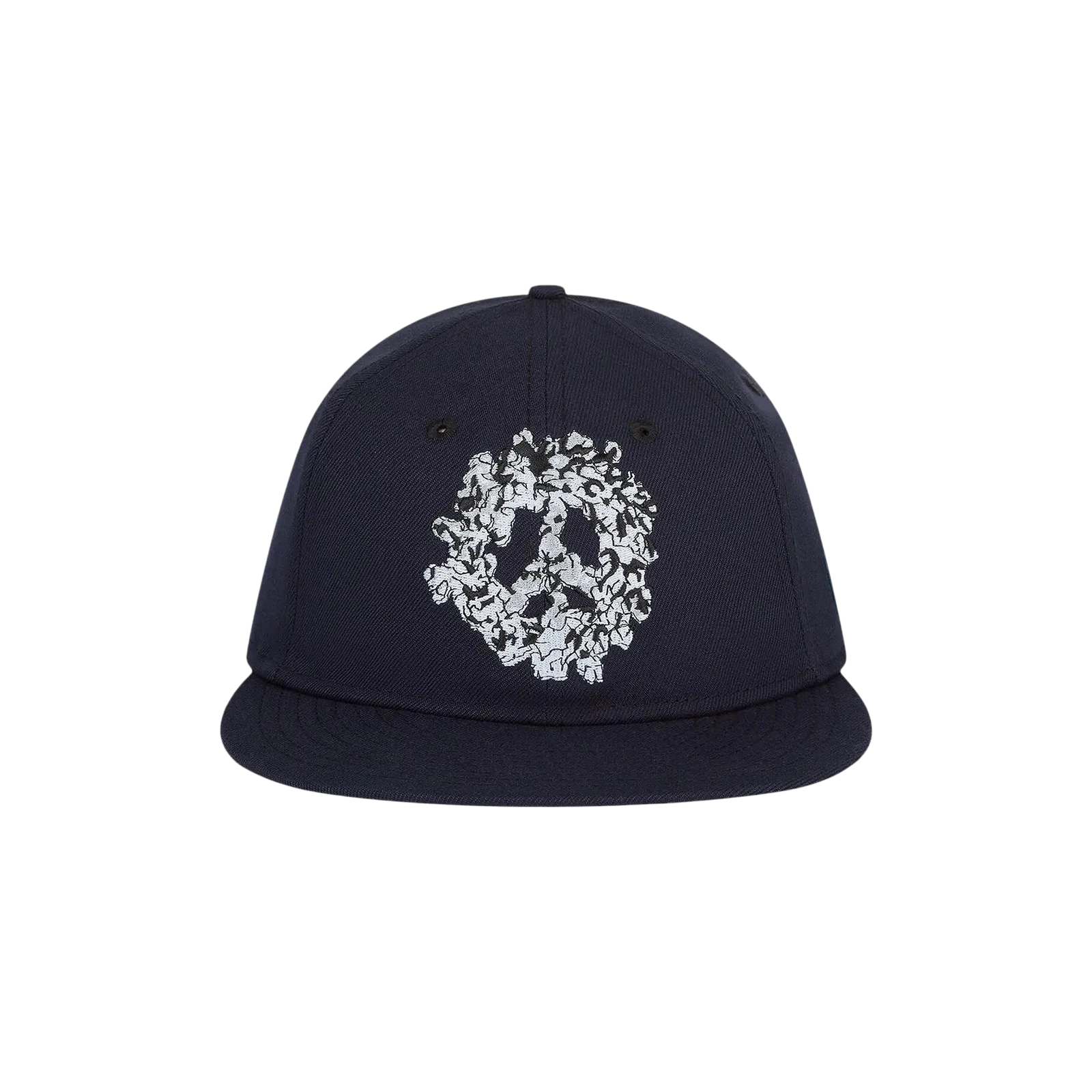 PEACE WREATH SNAPBACK CAP « NAVY »