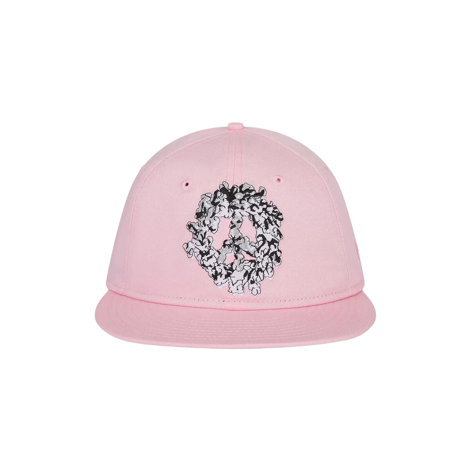 PEACE WREATH SNAPBACK CAP « PINK »