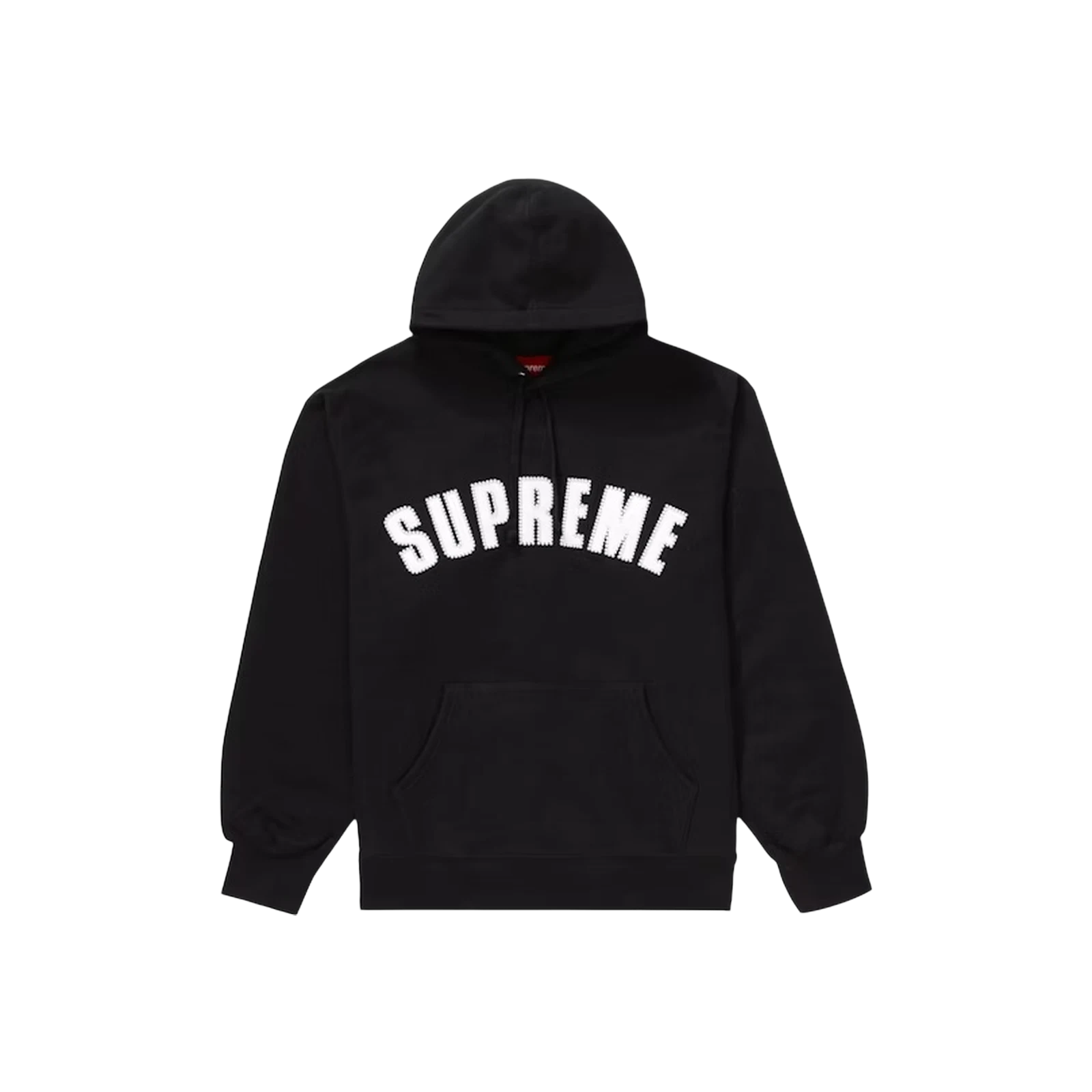 PEARL LOGO HOODED « BLACK »