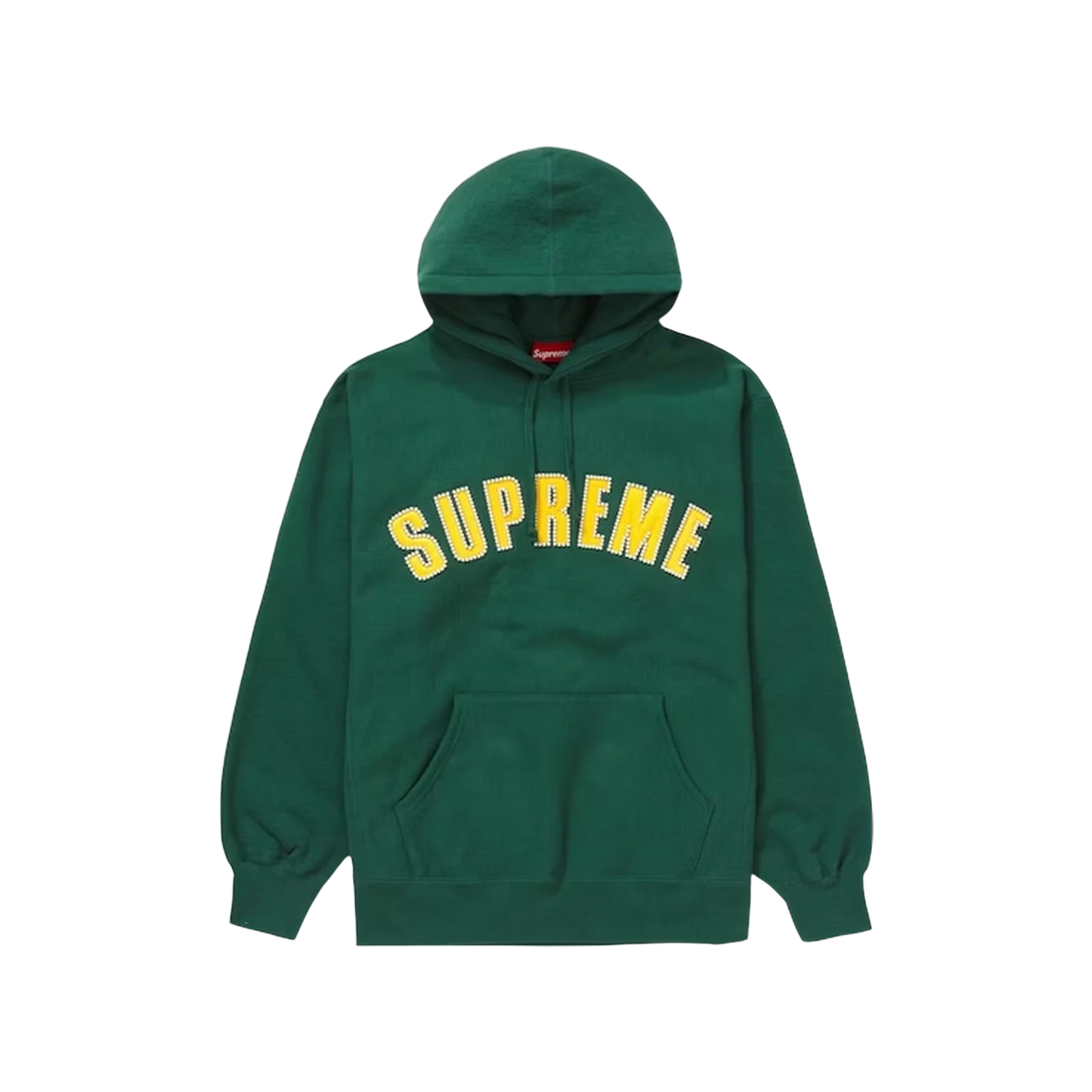 PEARL LOGO HOODED « GREEN »