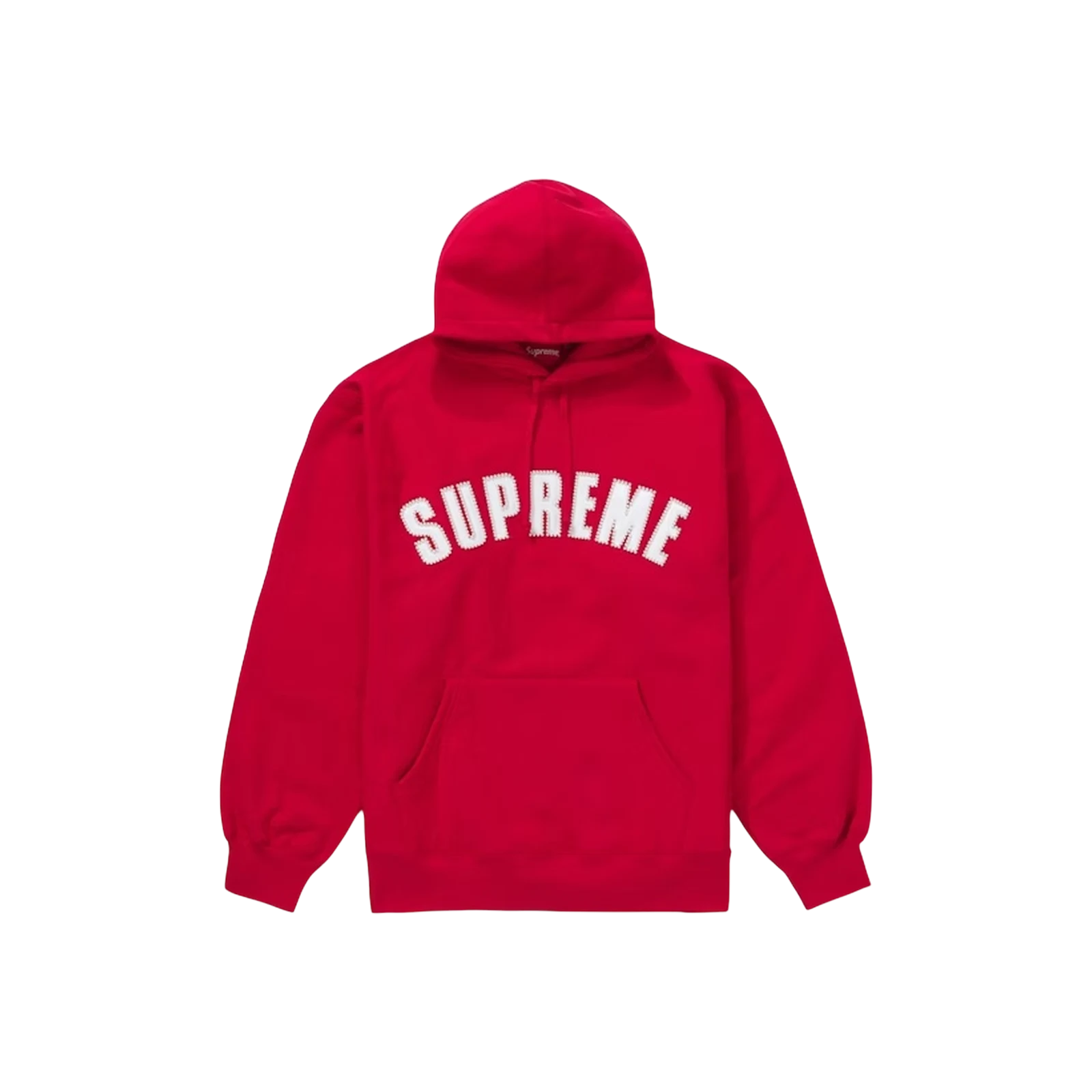 PEARL LOGO HOODED « RED »