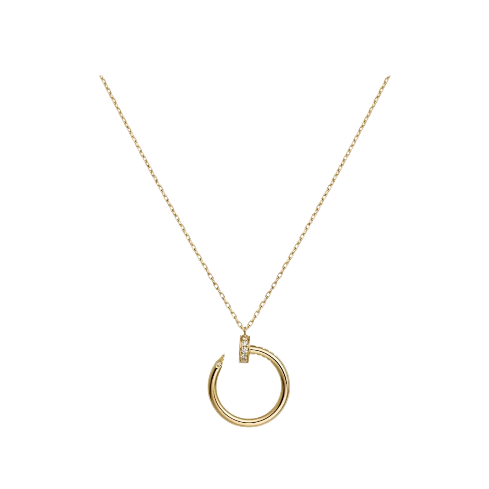 PENDENTIF JUSTE UN CLOU DIAMANTS
