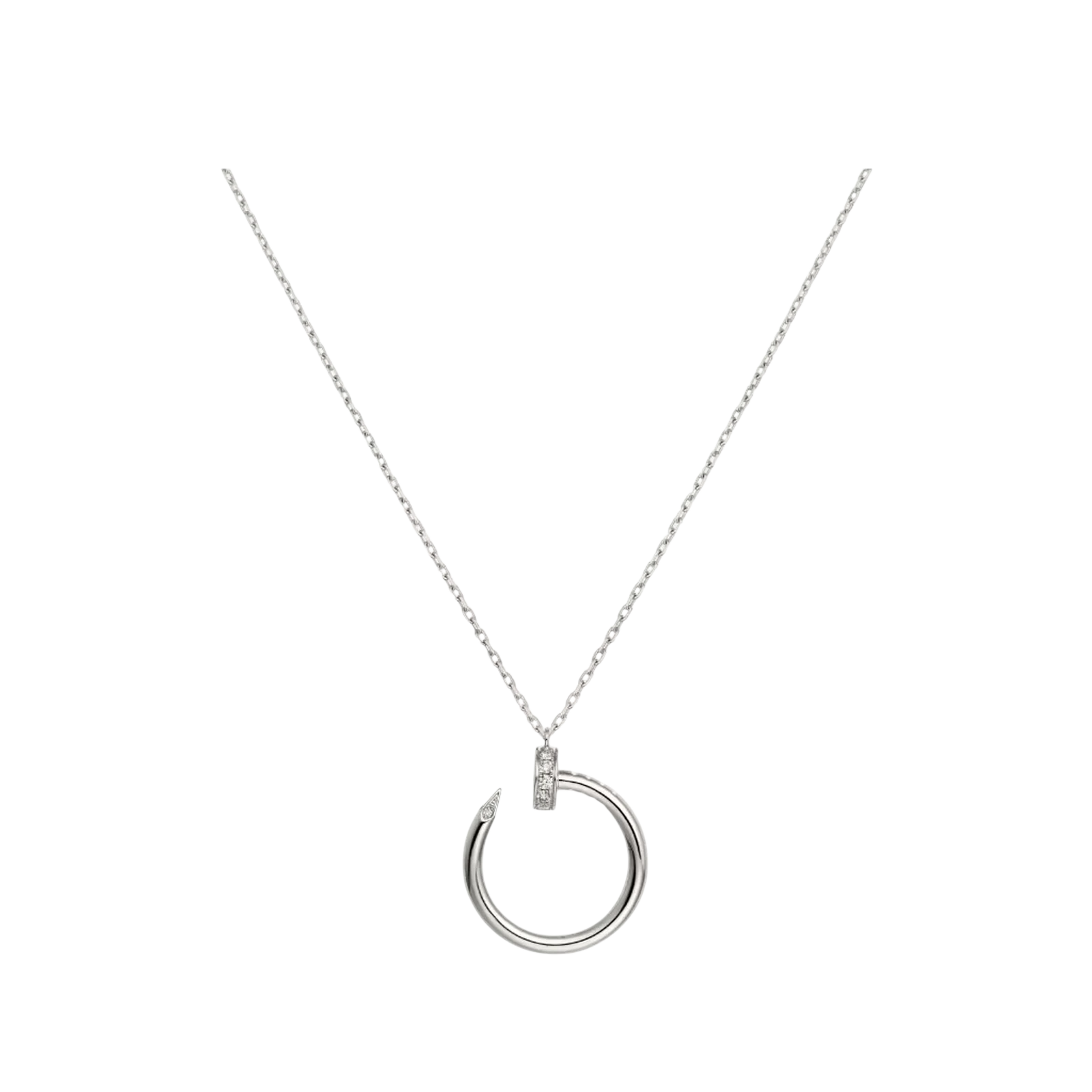 PENDENTIF JUSTE UN CLOU DIAMANTS