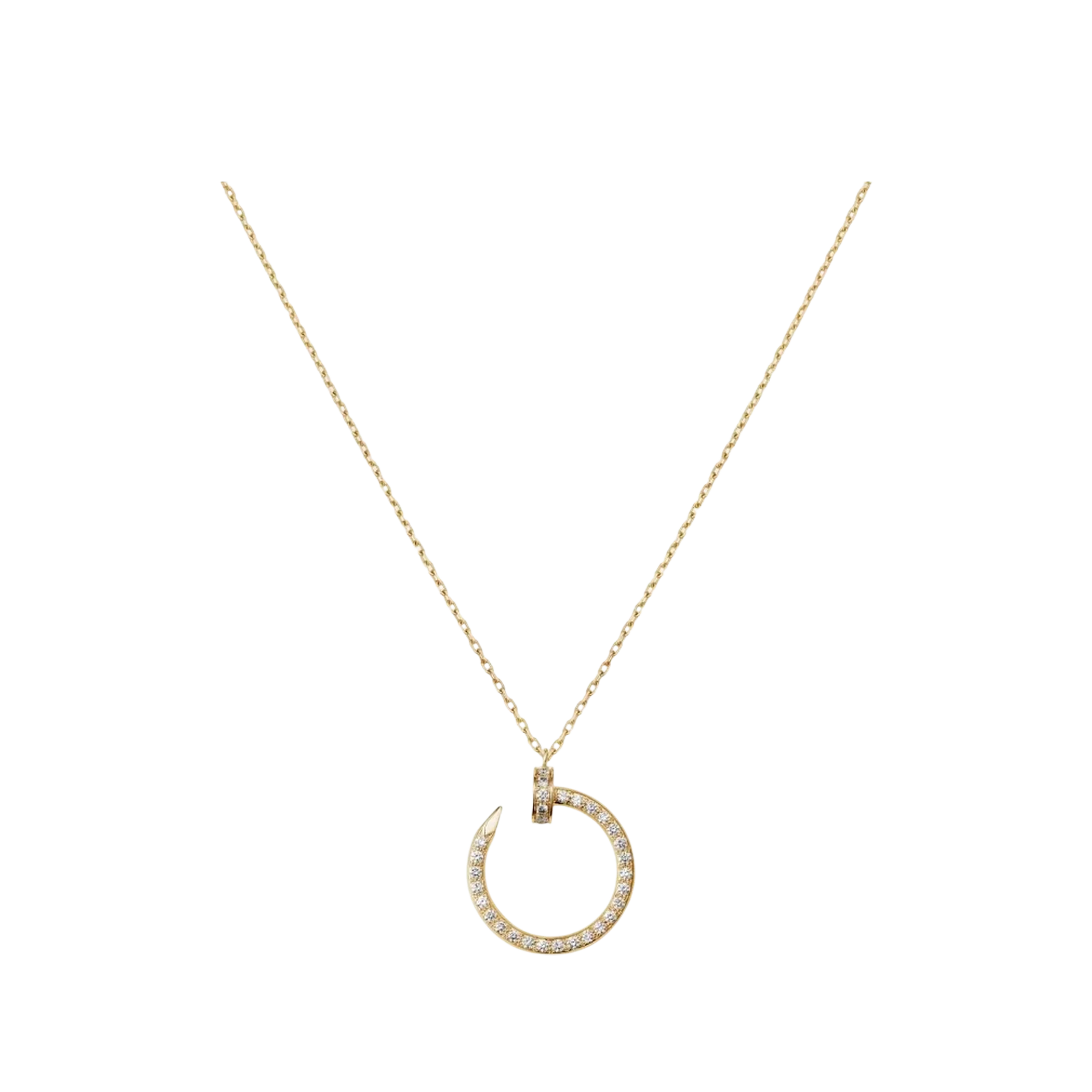 PENDENTIF JUSTE UN CLOU DIAMANTS