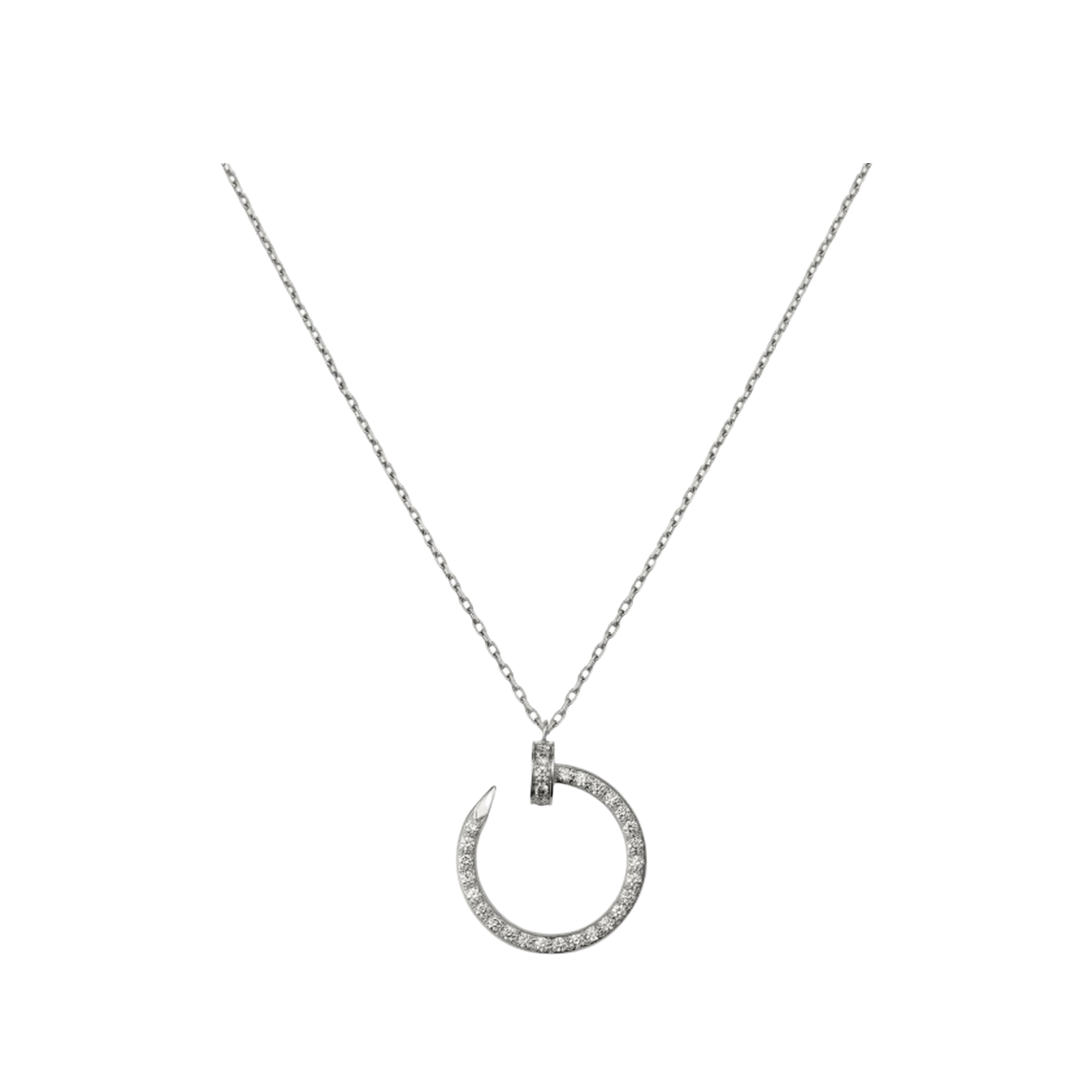 PENDENTIF JUSTE UN CLOU DIAMANTS