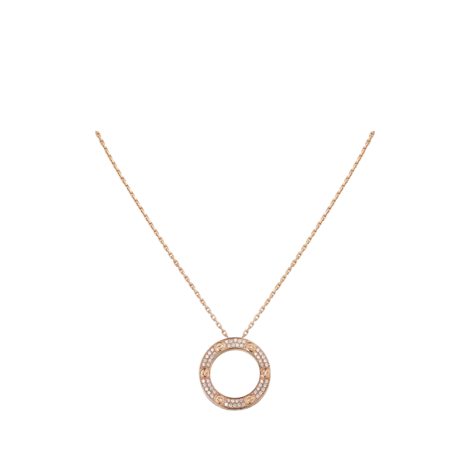 PENDENTIF LOVE PAVÉ