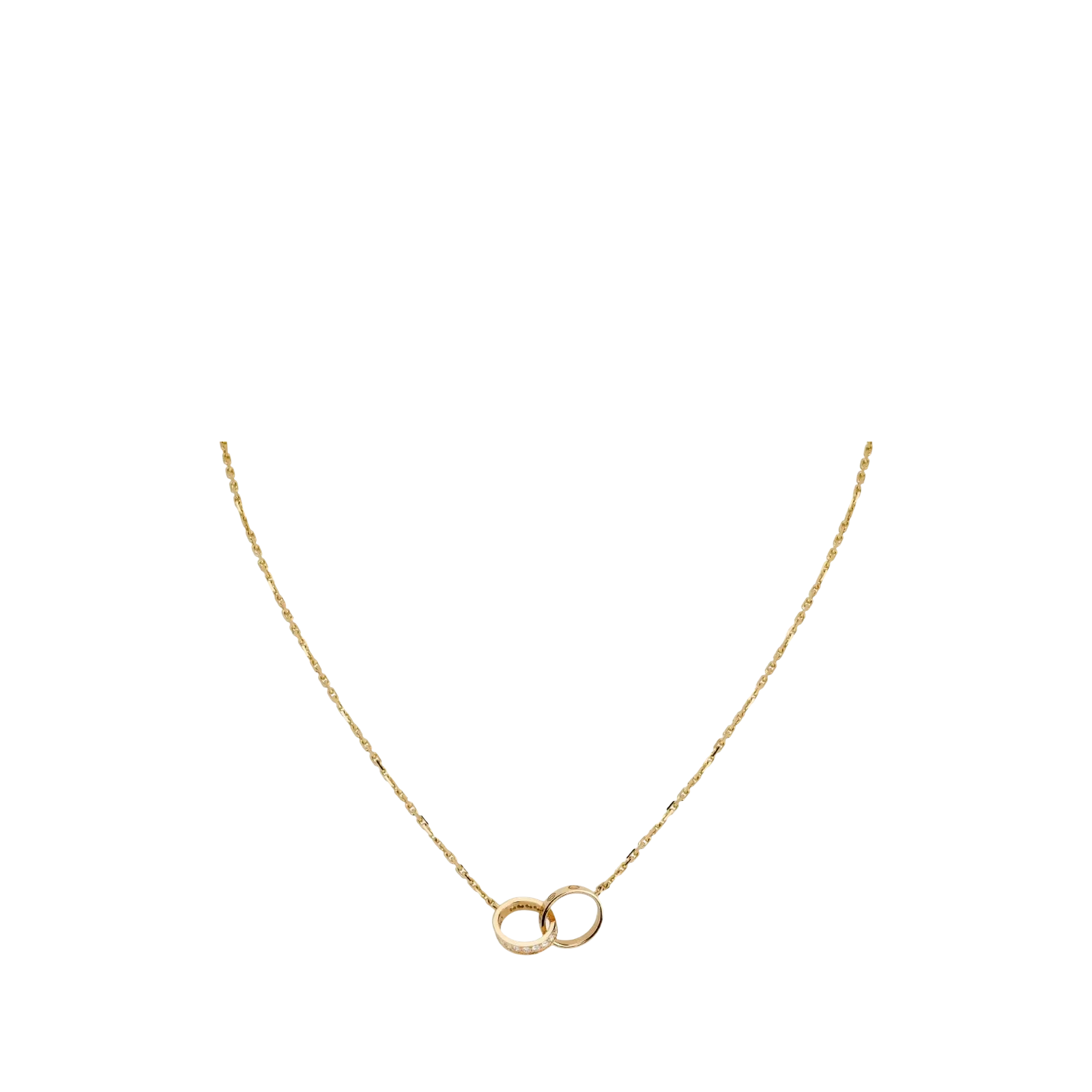 PENDENTIF LOVE SEMI-PAVÉ