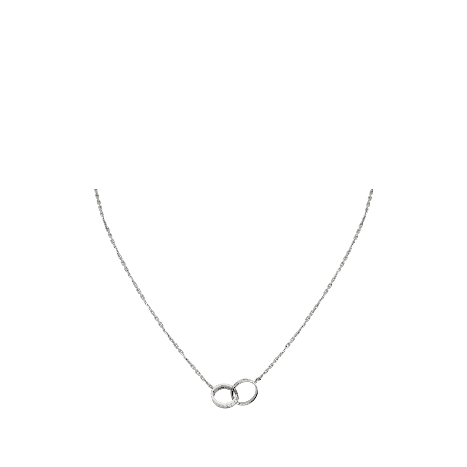 PENDENTIF LOVE SEMI-PAVÉ