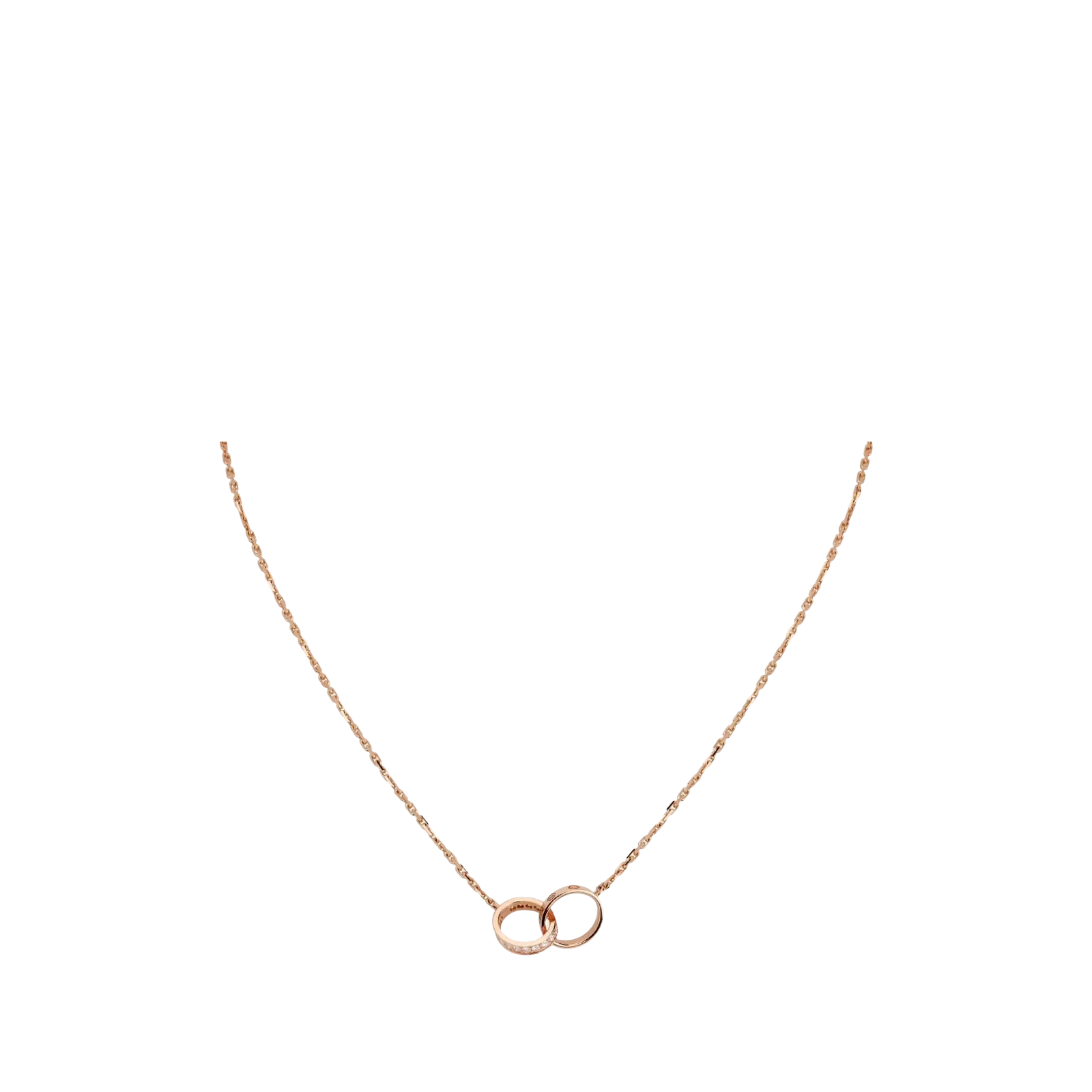 PENDENTIF LOVE SEMI-PAVÉ
