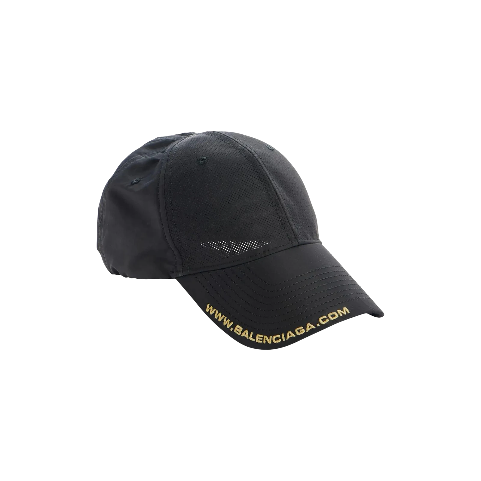 PERFORATED WEBS CAP « BLACK »