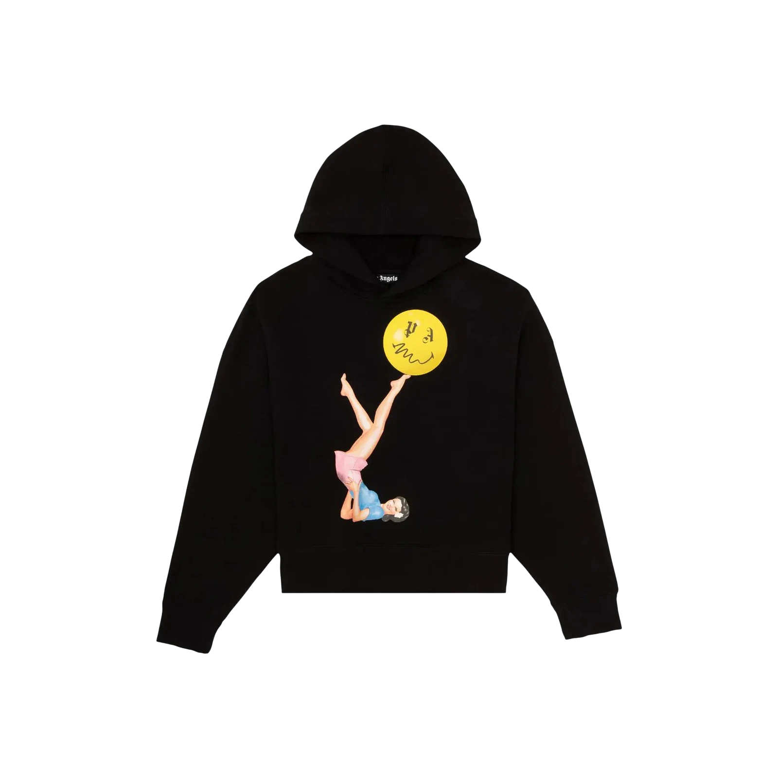 JUGGLER PIN UP HOODIE « BLACK/PINK »