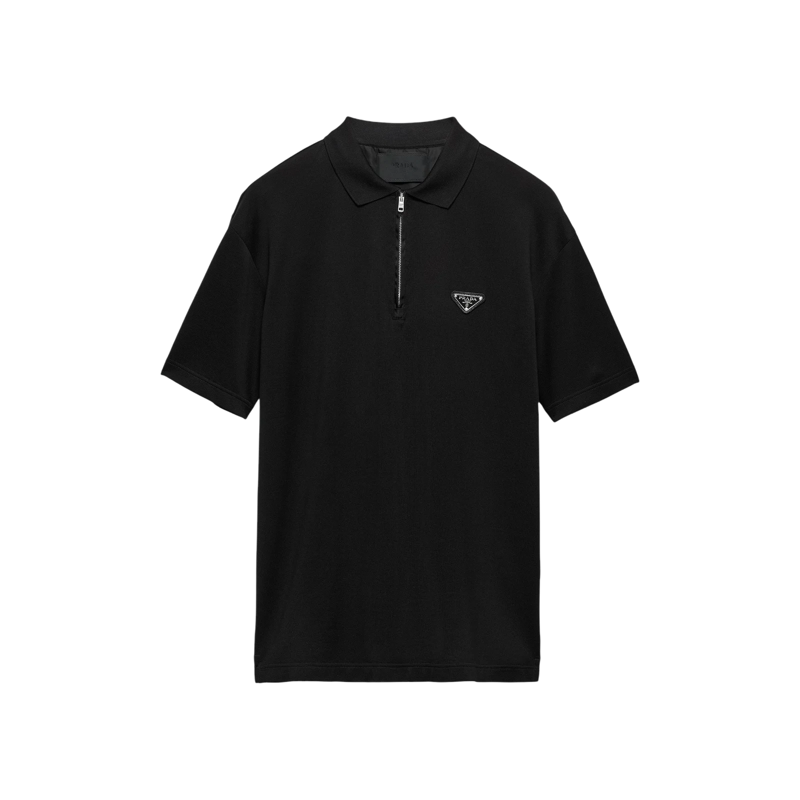 PIQUÉ POLO SHIRT WITH RE-NYLON DETAILS