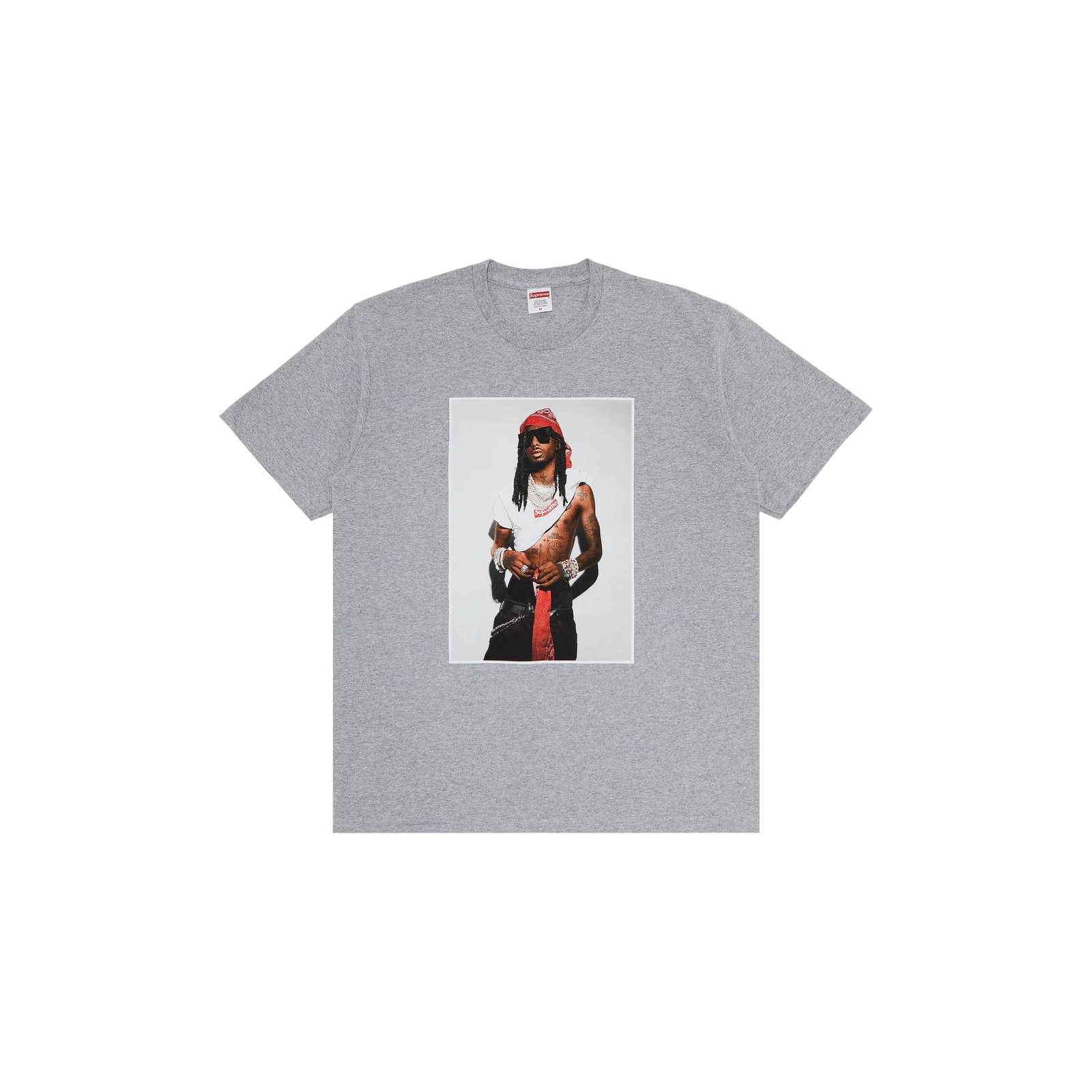 PLAYBOI CARTI TEE « HEATHER GREY »
