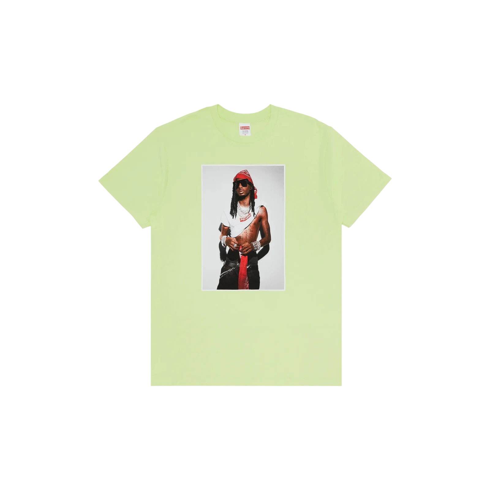 PLAYBOI CARTI TEE « PALE GREEN »