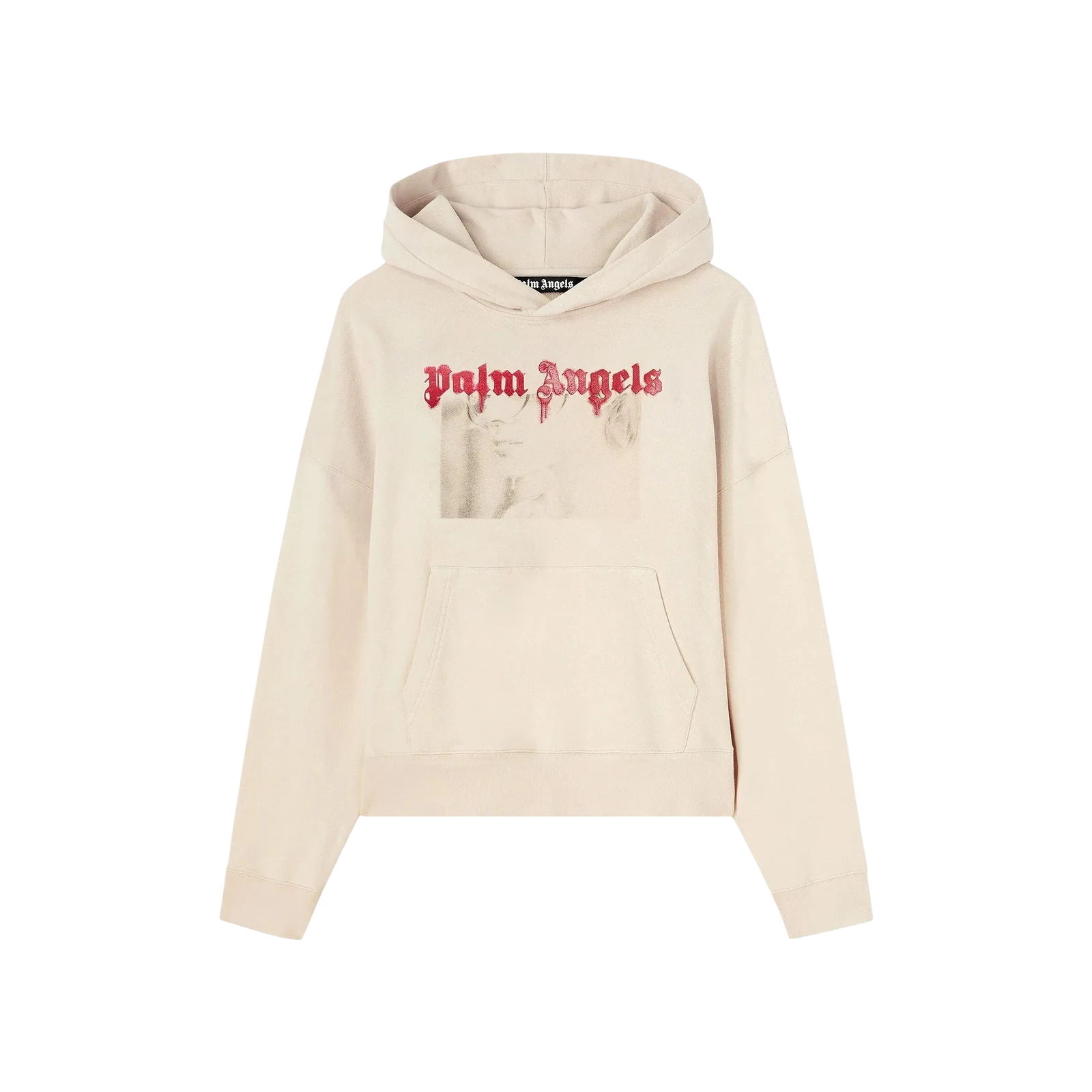 PORTRAIT PENCIL HOODIE « LIGHT BEIGE »