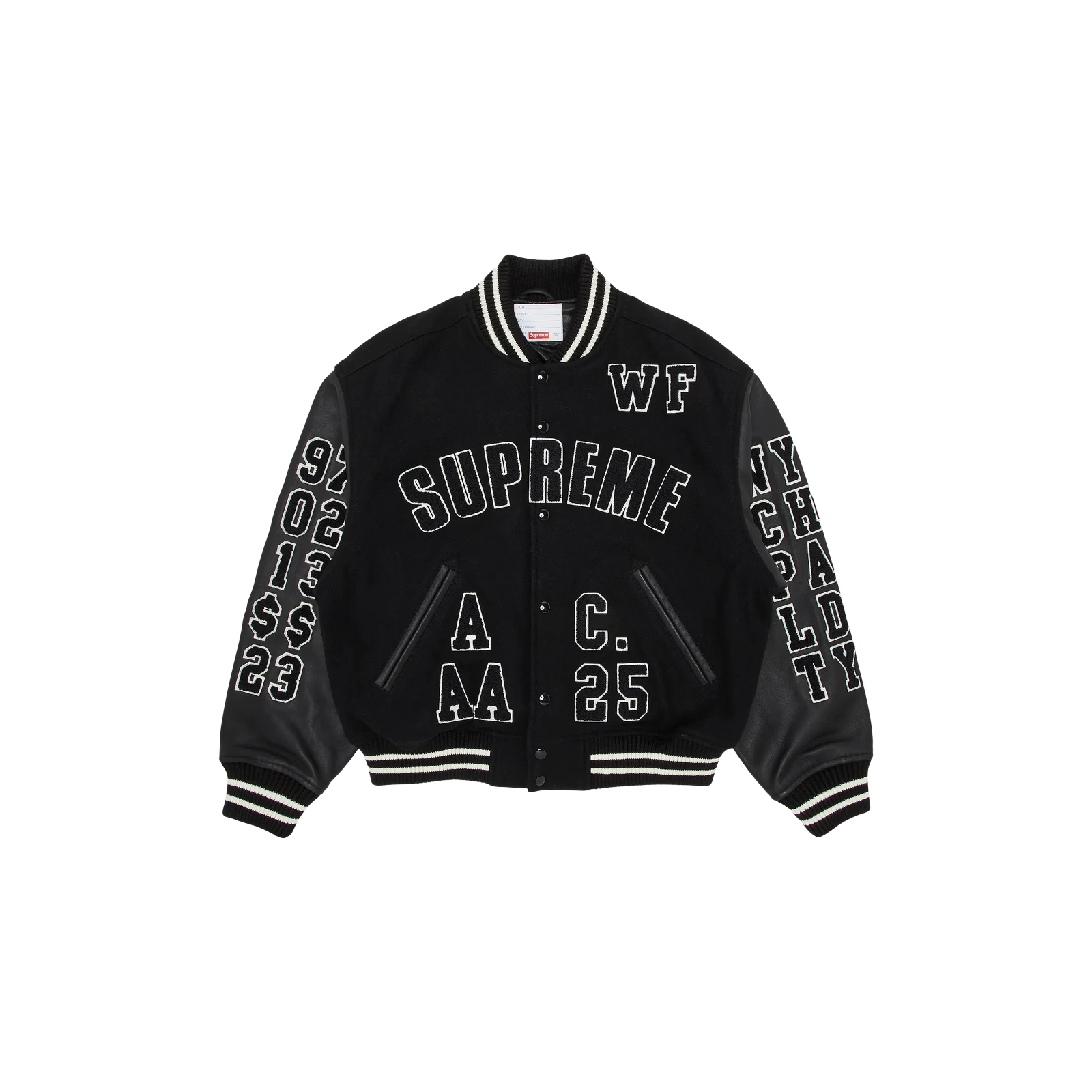 PRAISES VARSITY JACKET « BLACK »