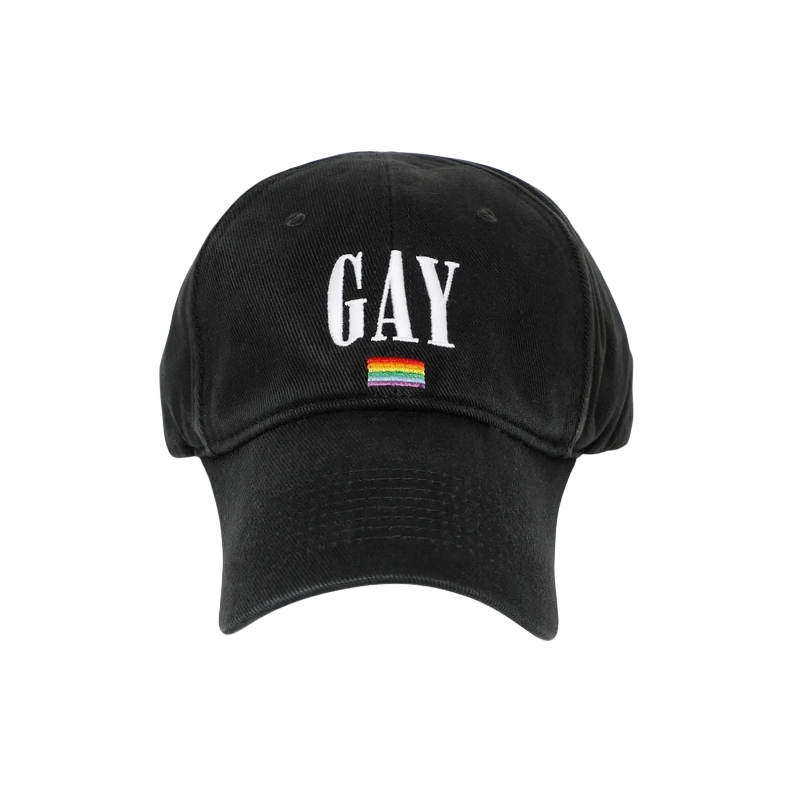PRIDE BASEBALL CAP « BLACK »