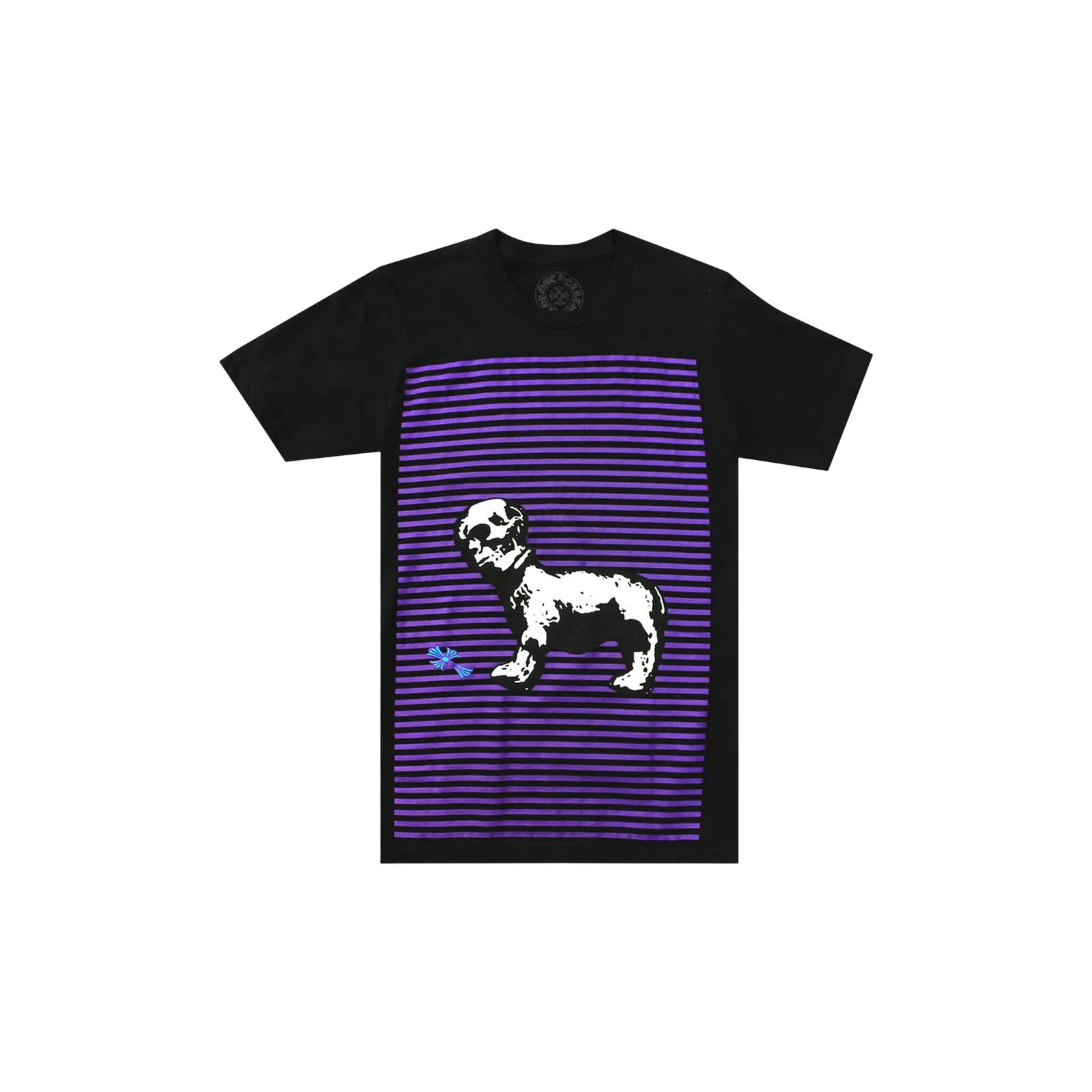 FOTI DOG T-SHIRT « BLACK/PURPLE »