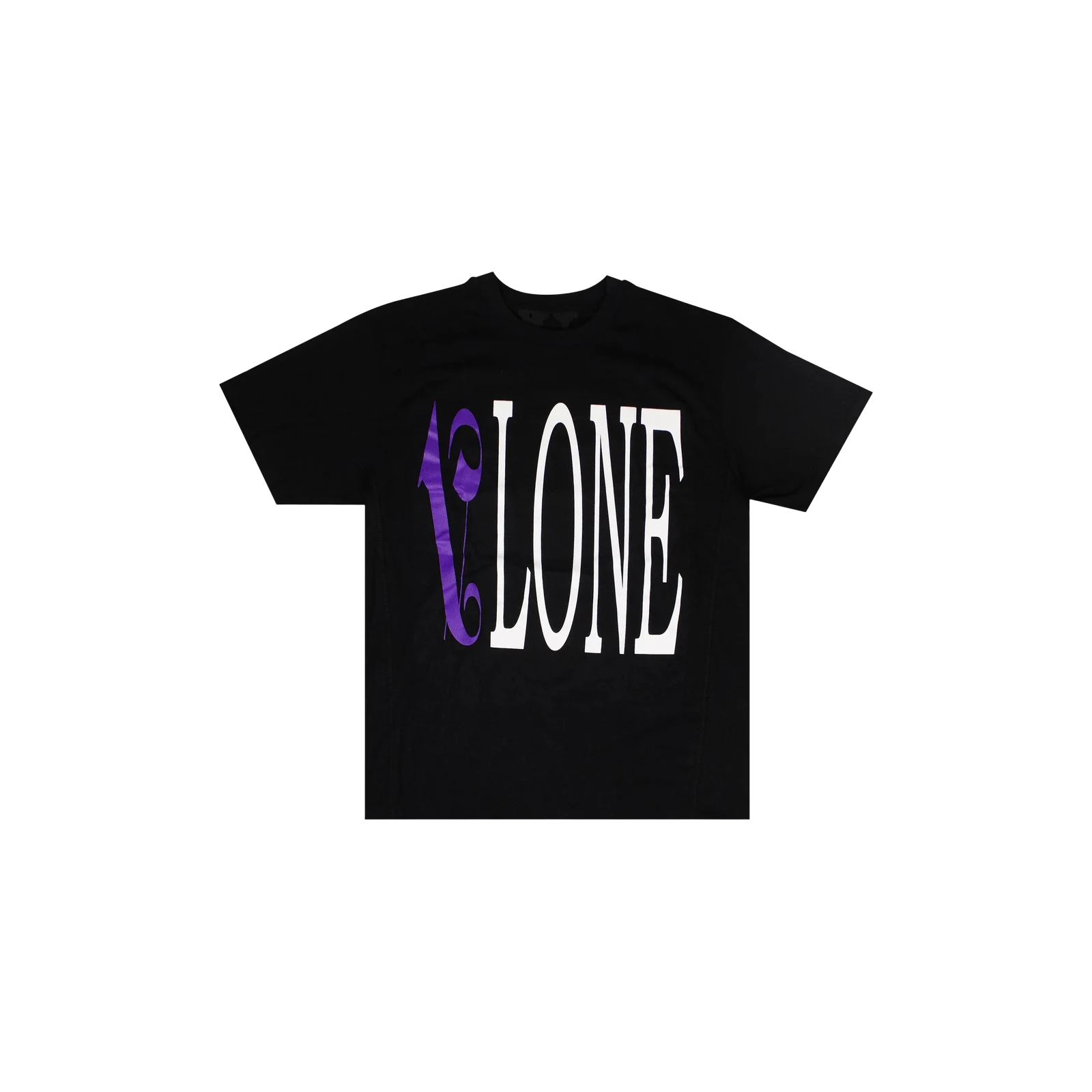 LOGO SHORT-SLEEVE T-SHIRT « BLACK/PURPLE »
